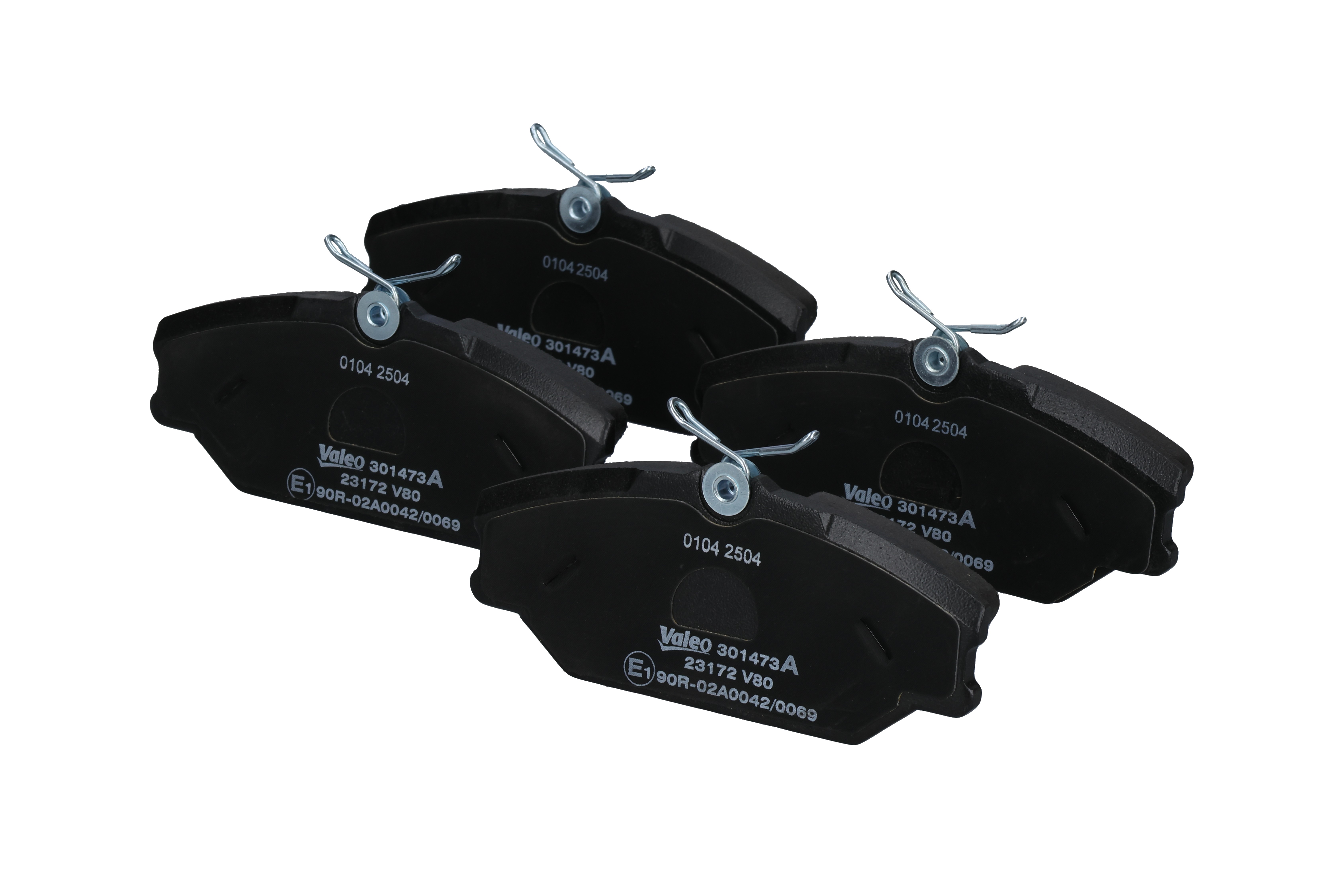 Juego de pastillas de freno 301473A VALEO 8671004149 MERCEDES-BENZ