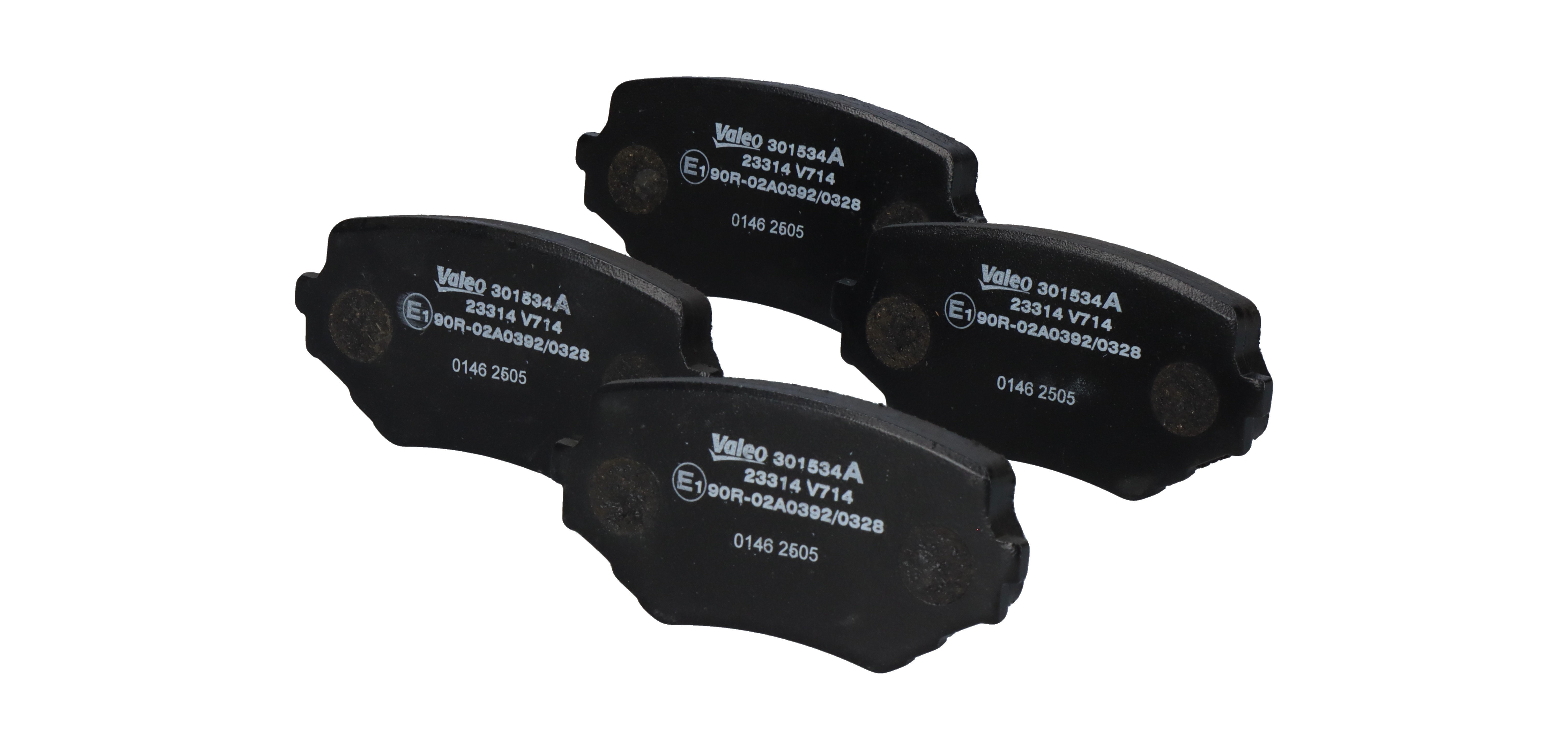 Jarrupalat, levyjarru 301534A VALEO 5520065820 SUZUKI