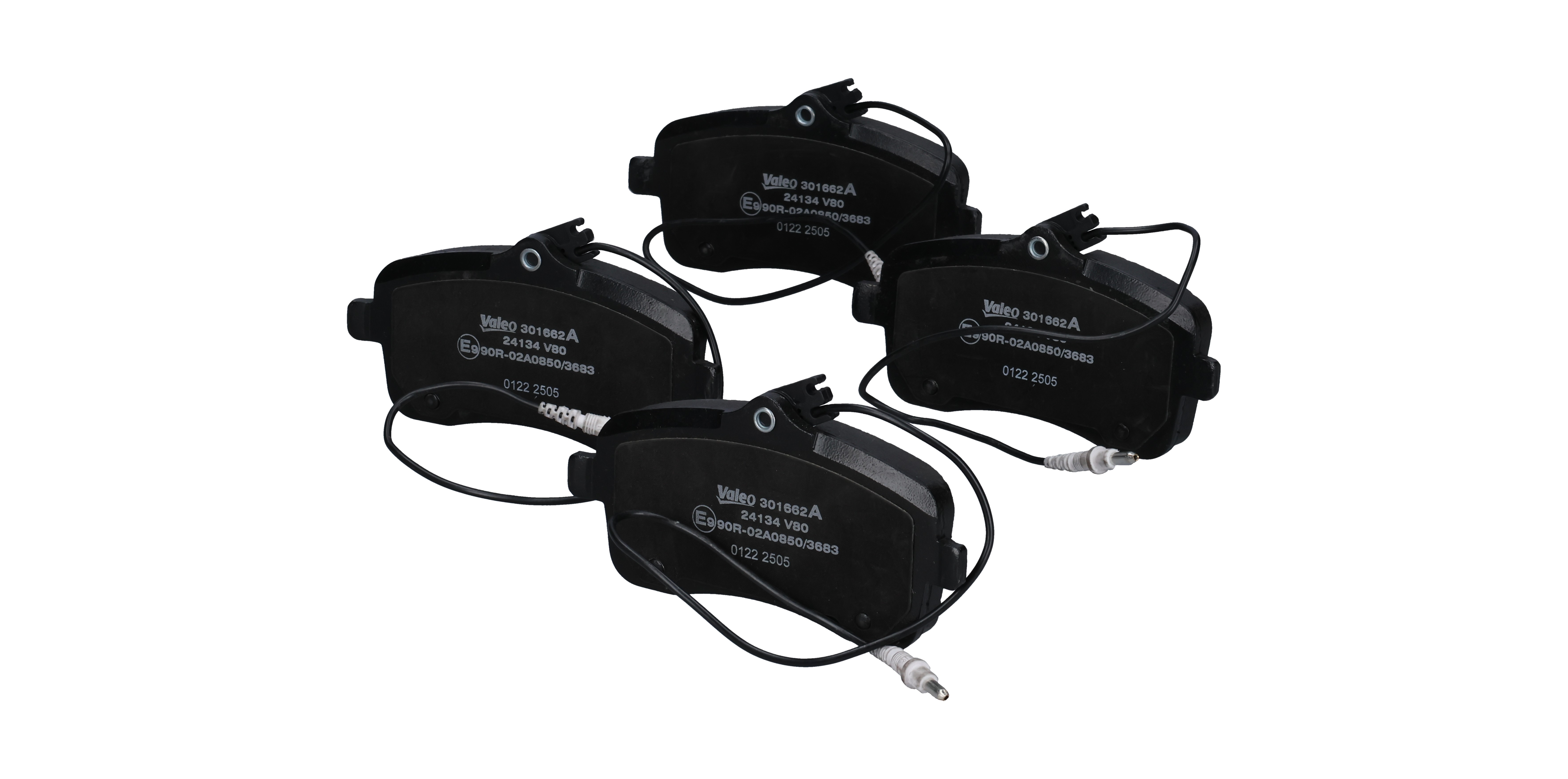 Piduriklotsid 301662A VALEO 1617259480 PEUGEOT