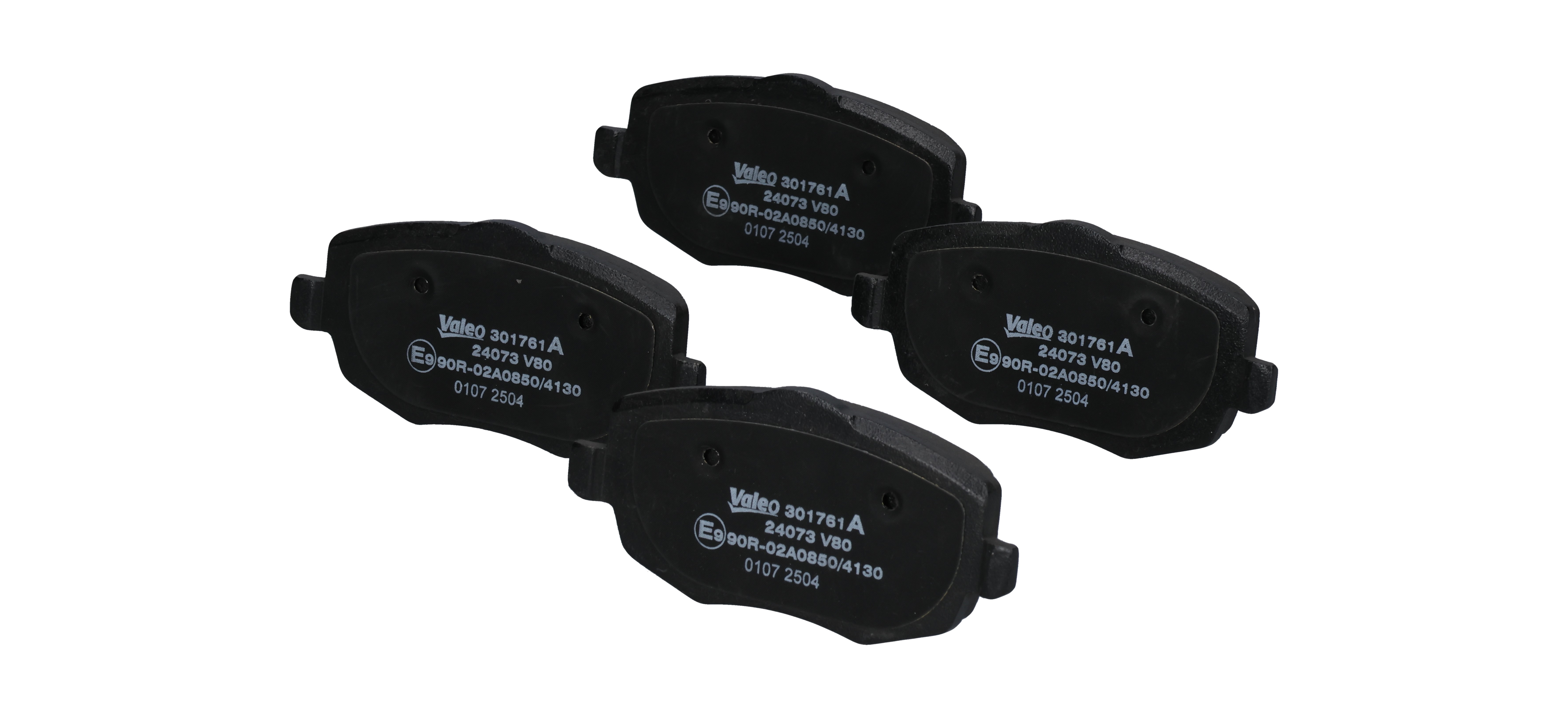 Juego de pastillas de freno 301761A VALEO 77362360 MERCEDES-BENZ