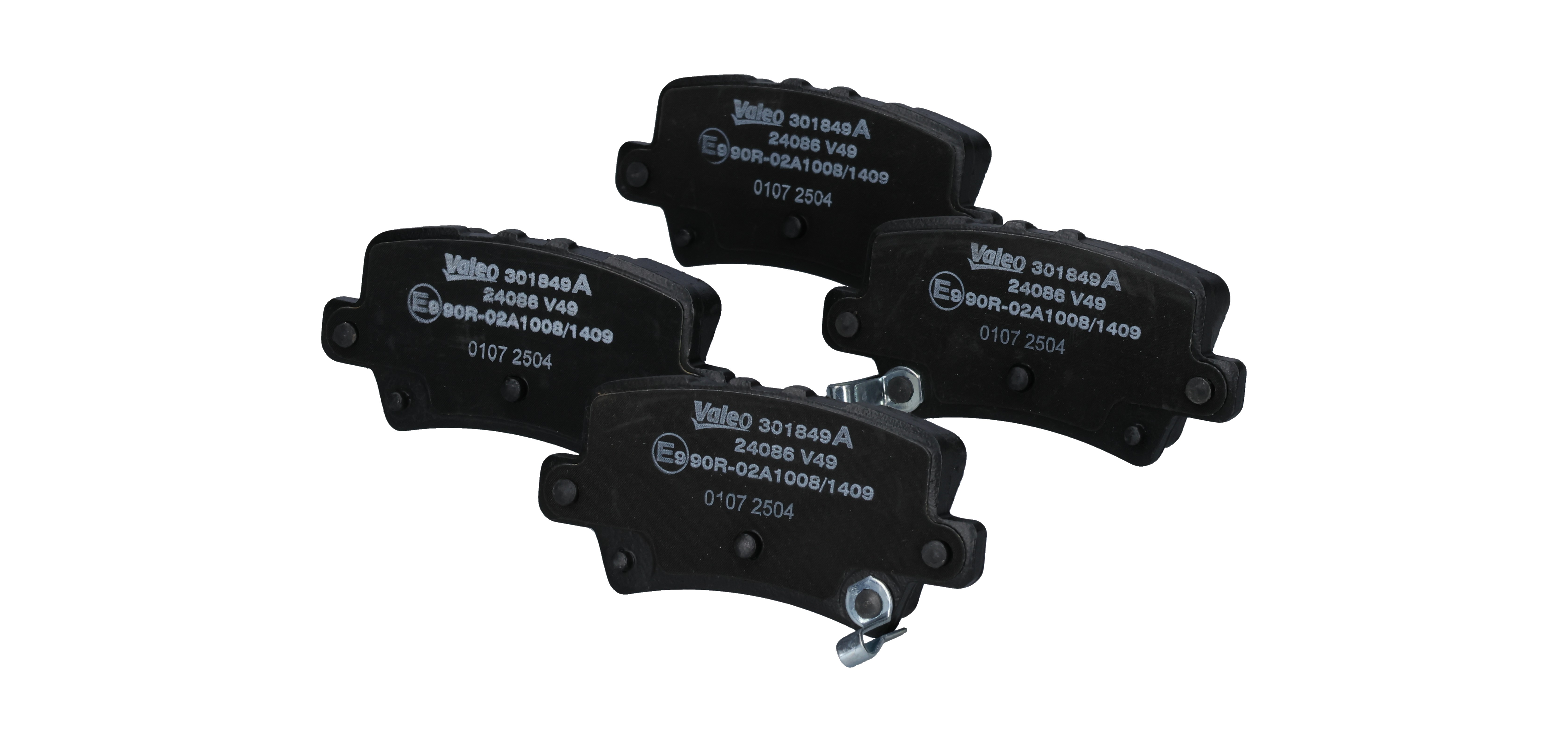 VALEO 301849A Bremsbeläge