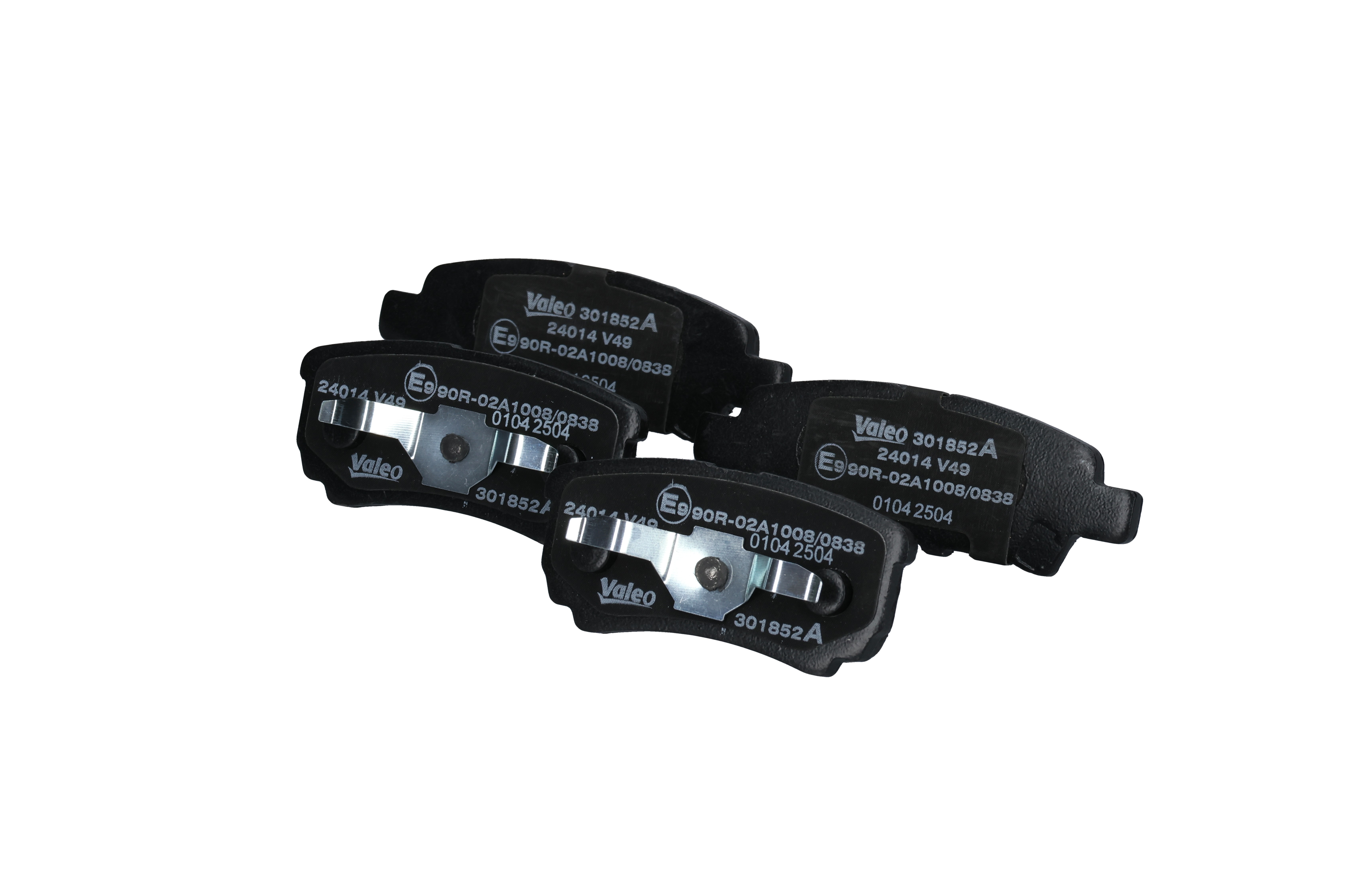 Brzdové doštičky/platničky 301852A VALEO 05191271AB HYUNDAI