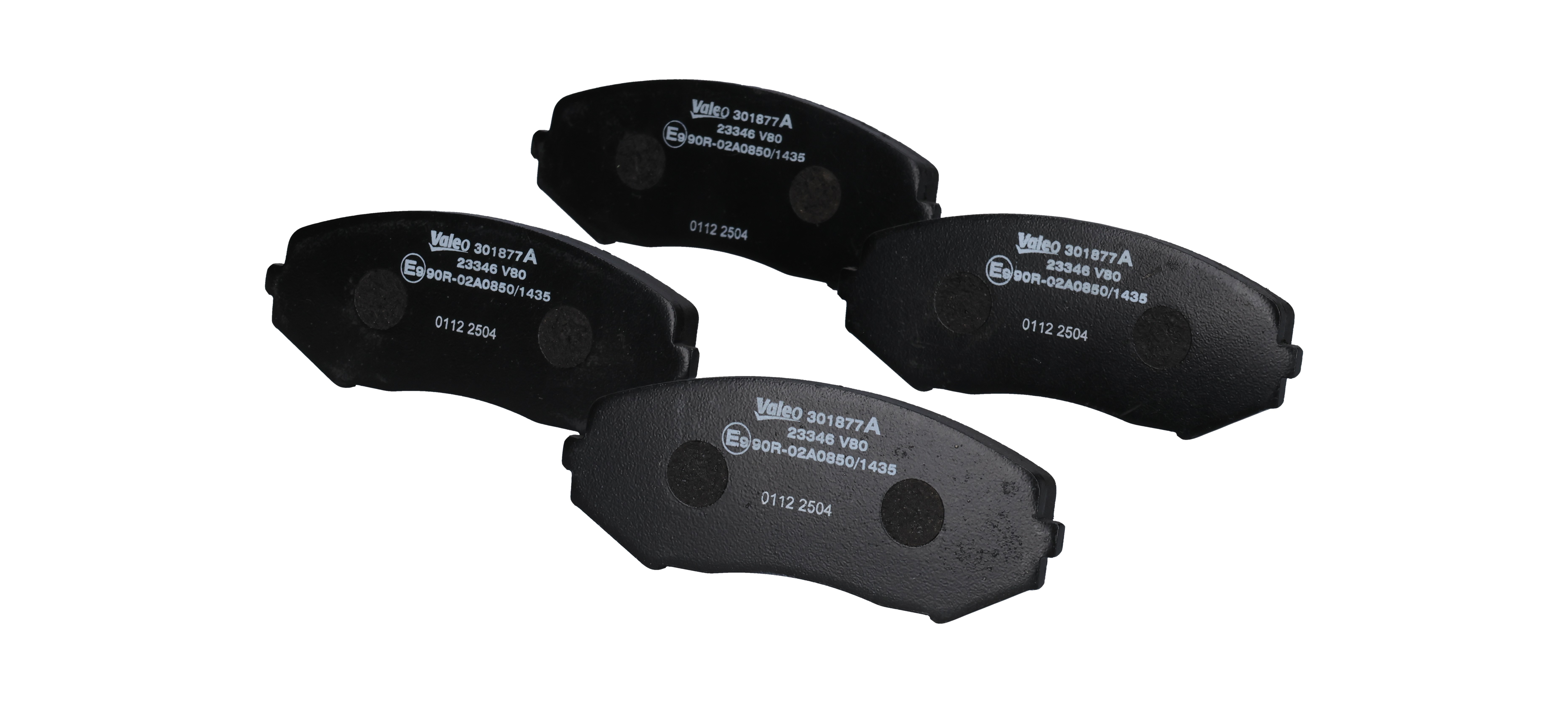 Juego de pastillas de freno 301877A VALEO 55200-65J25 SUZUKI