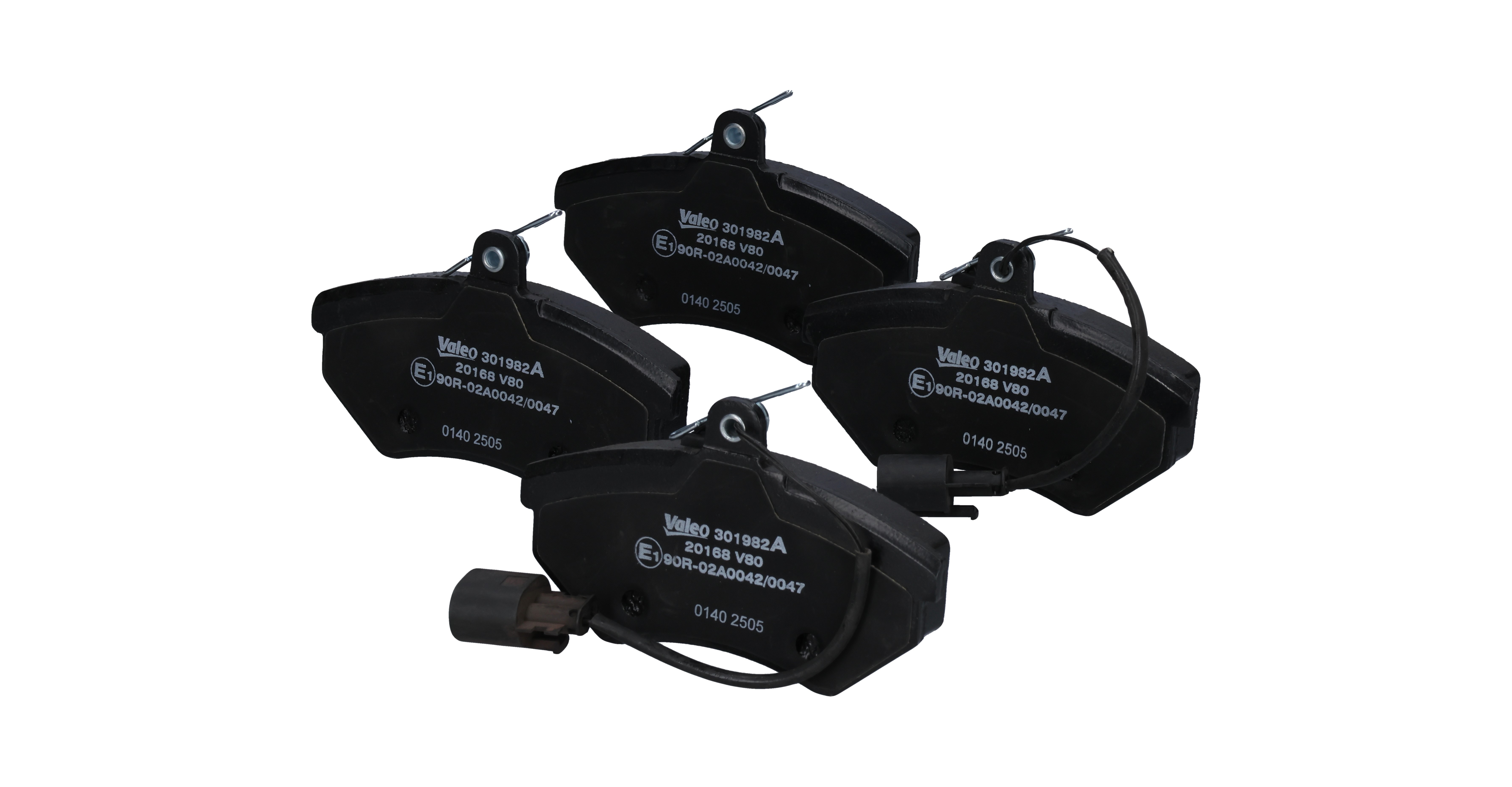 Jarrupalat, levyjarru 301982A VALEO 357698151C SEAT