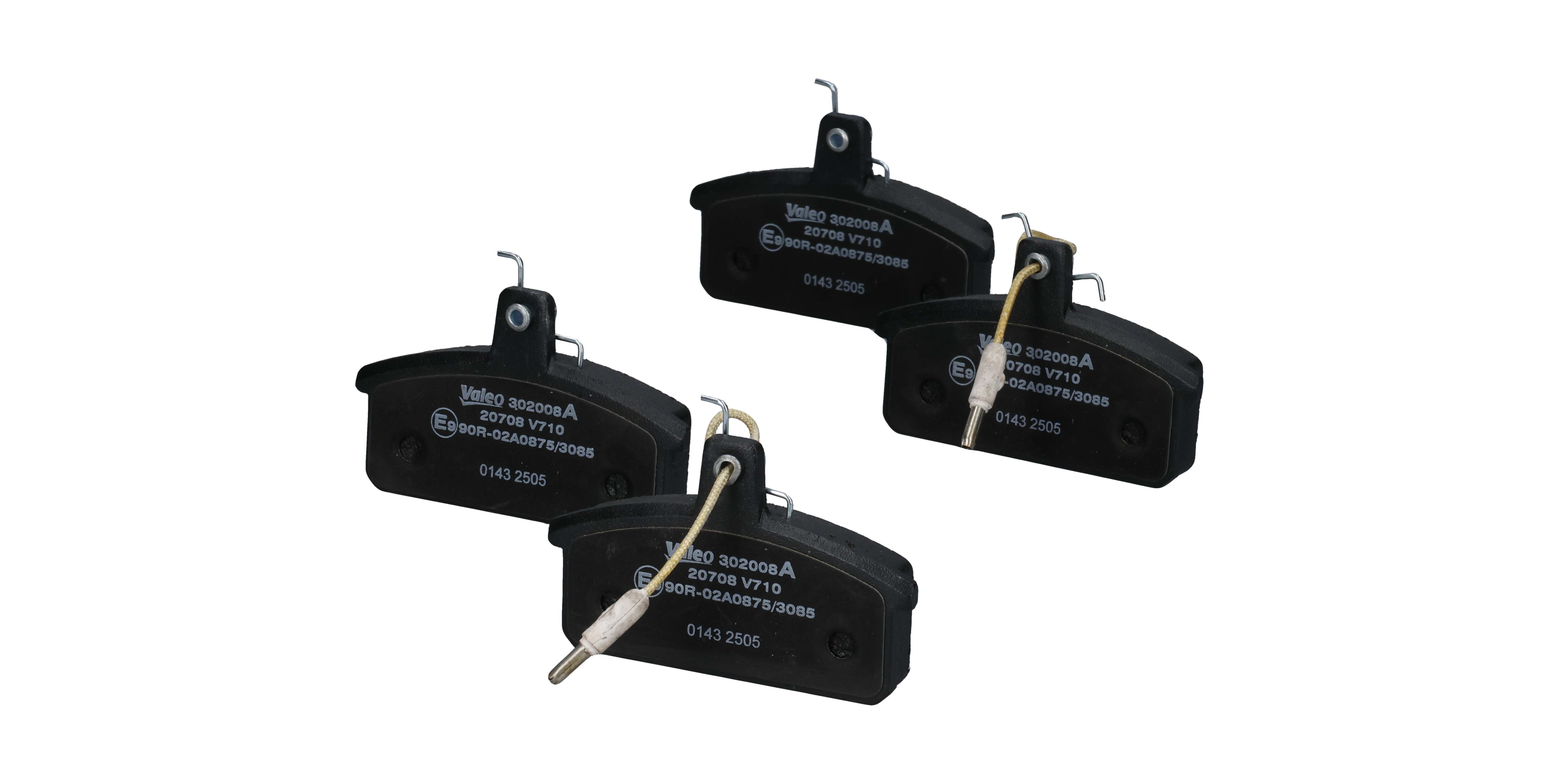 Jarrupalat, levyjarru 302008A VALEO 8 235 746 9 IVECO