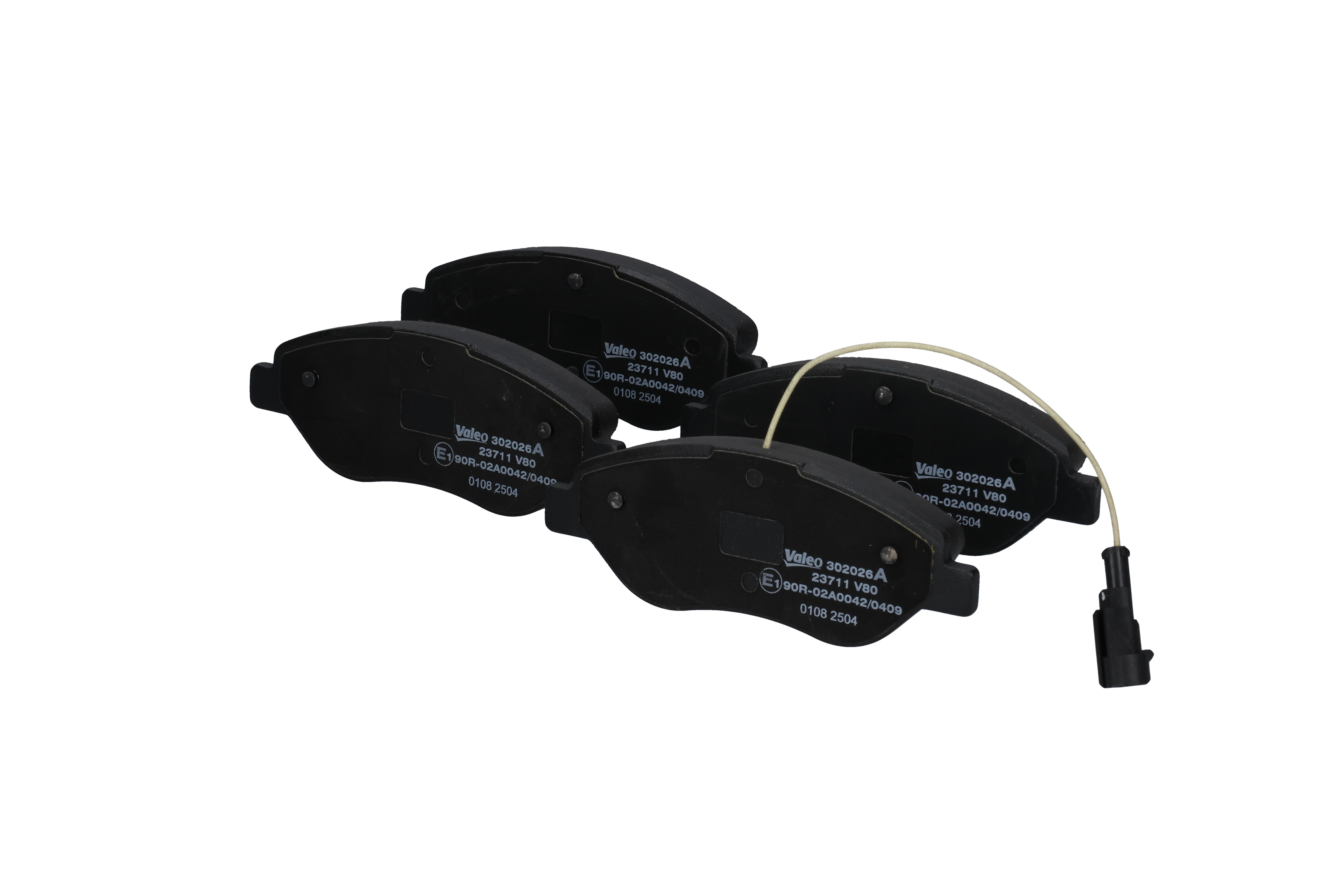 Remblokken 302026A VALEO 7 177 011 2 FIAT