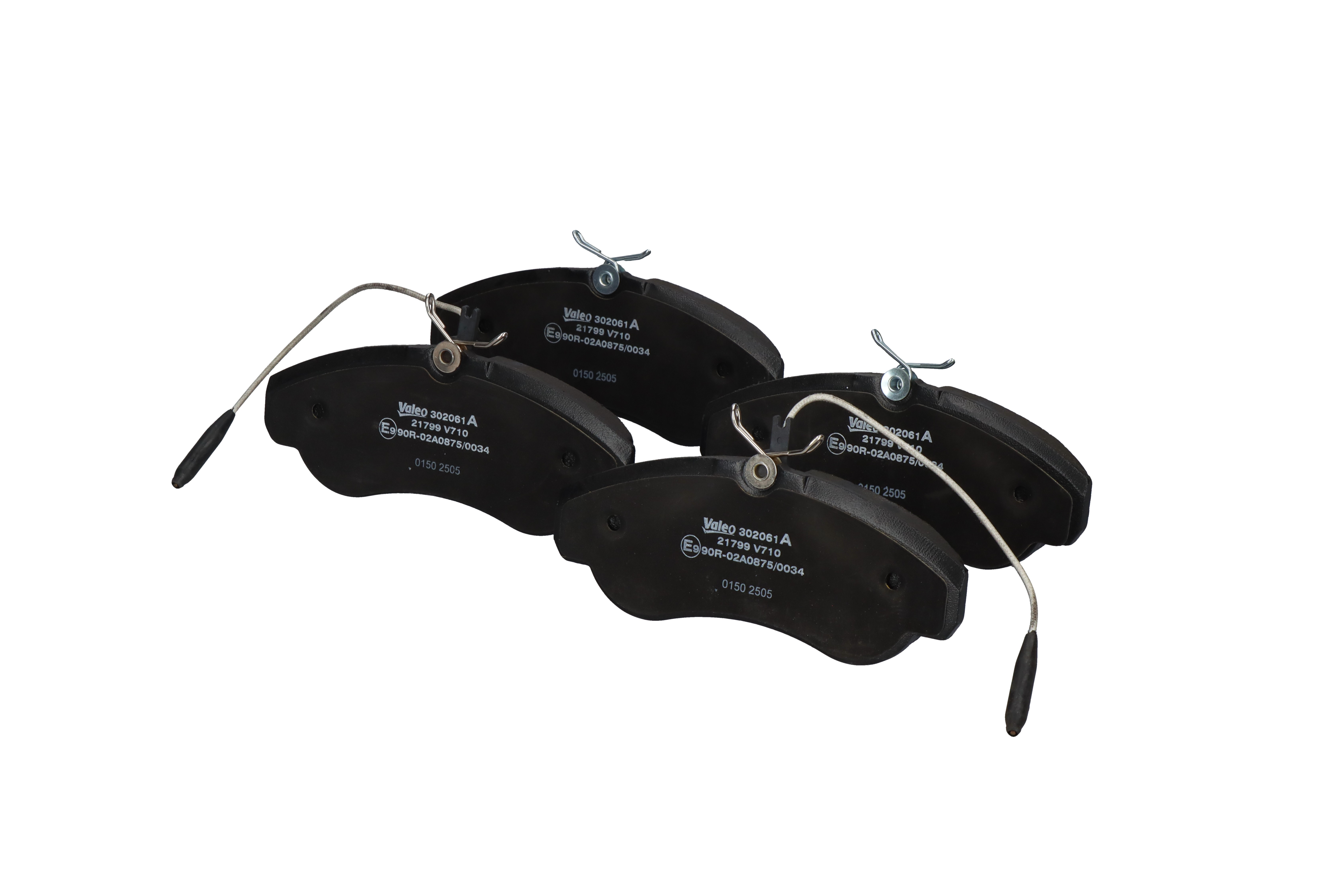 Bremseklodser 302061A VALEO 425119 CITROËN