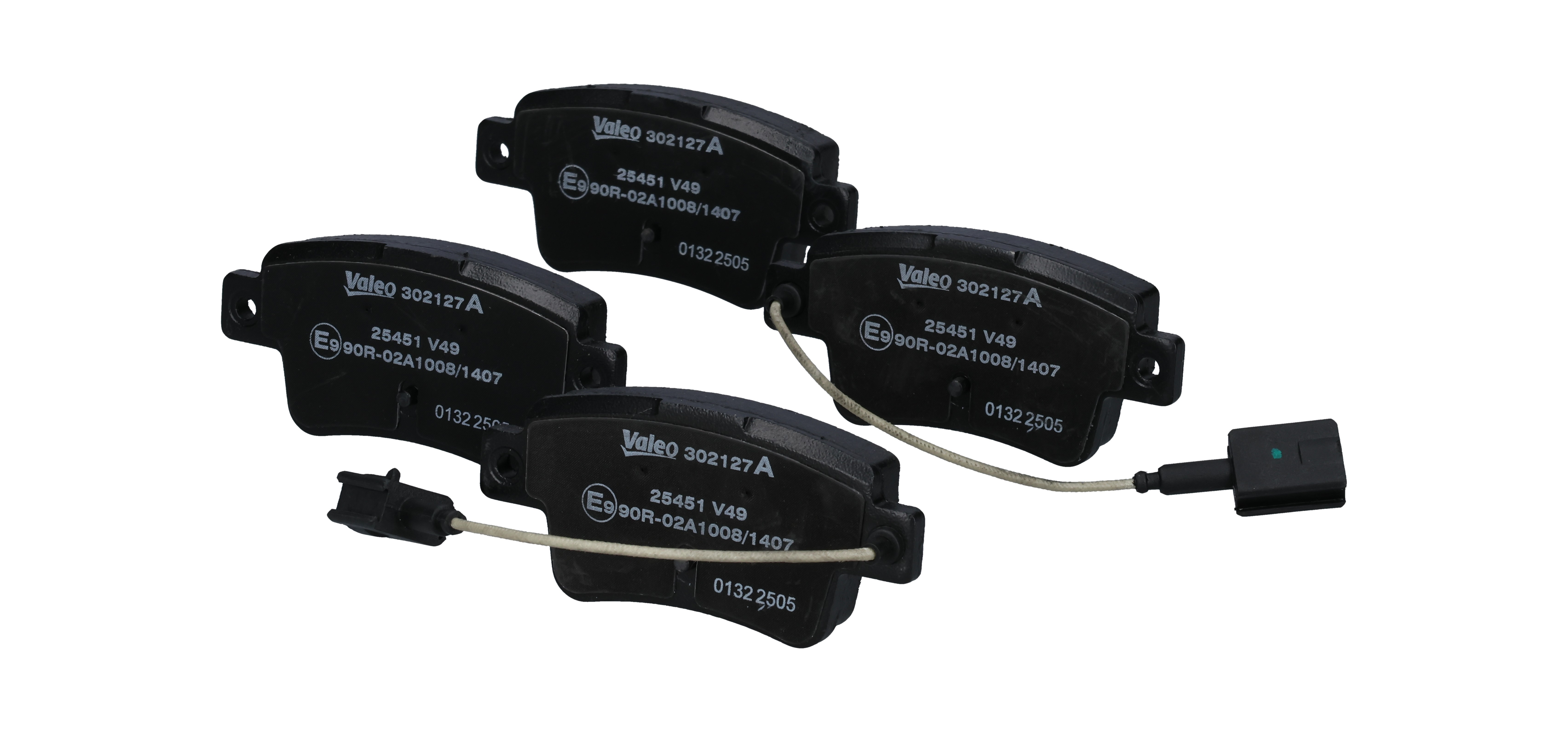 Τακάκια φρένων 302127A VALEO 773 6588 6 VAUXHALL