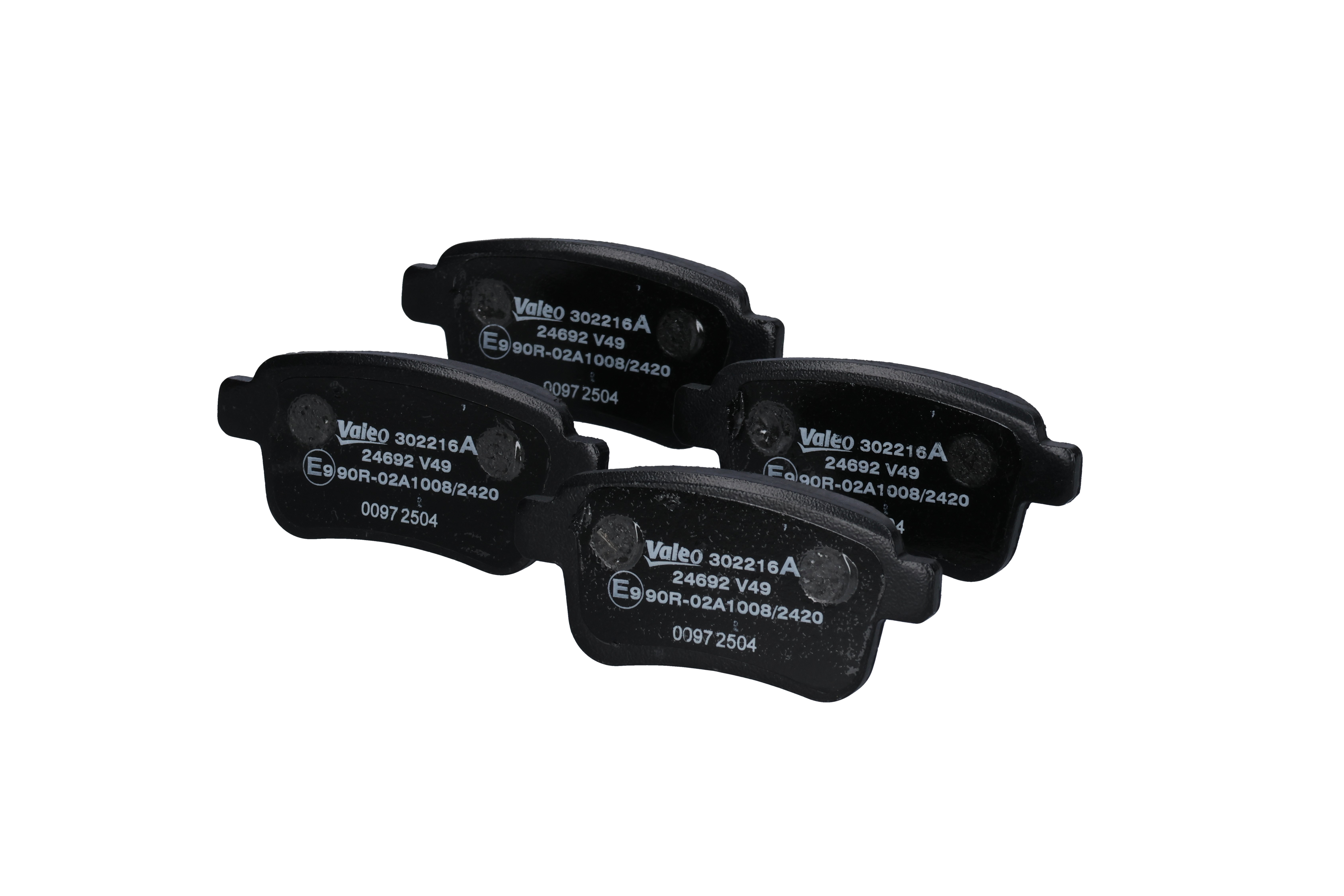 Remblokken 302216A VALEO 44060-00Q3E NISSAN