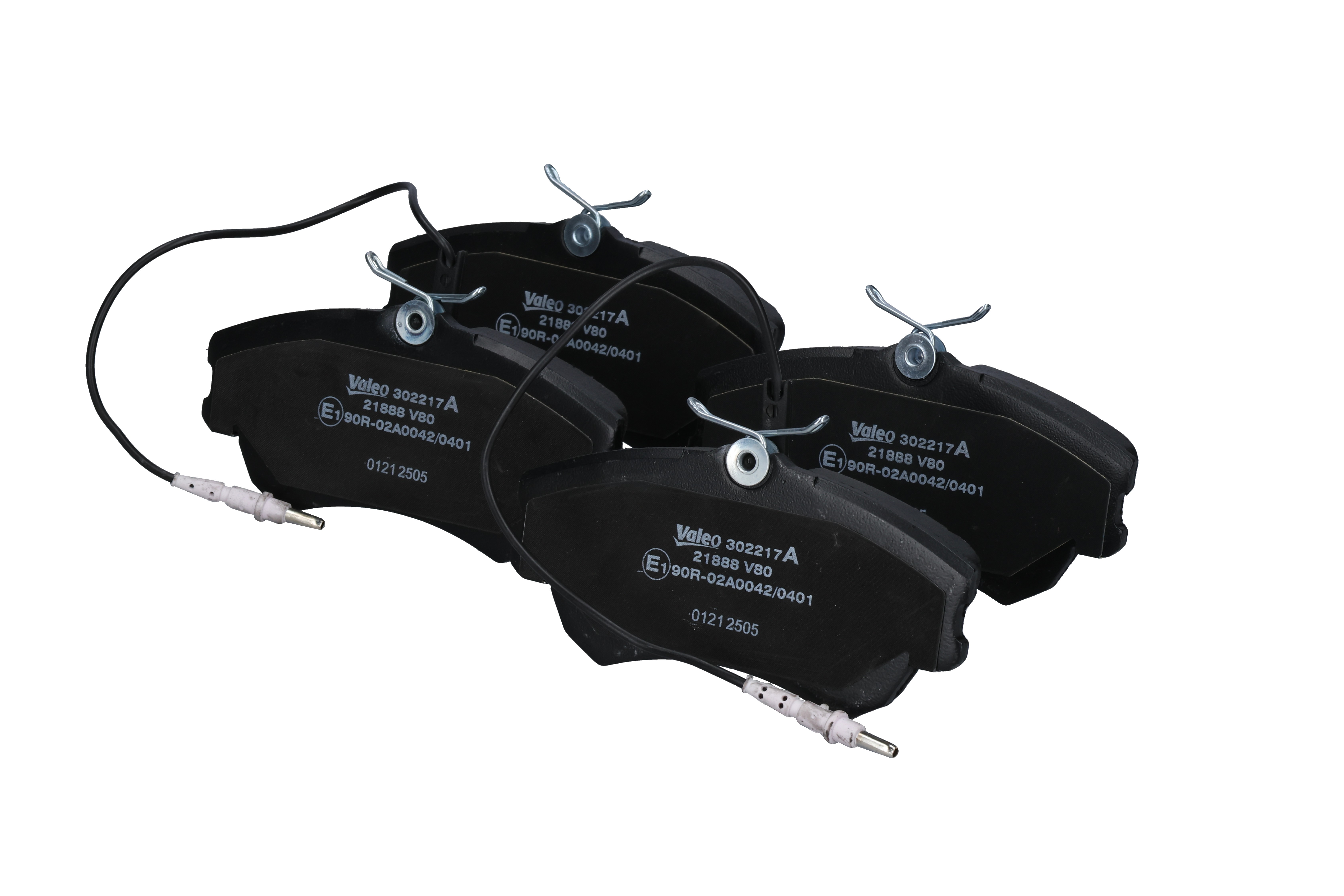 Pastilhas de travão 302217A VALEO 60 25 370 851 RENAULT