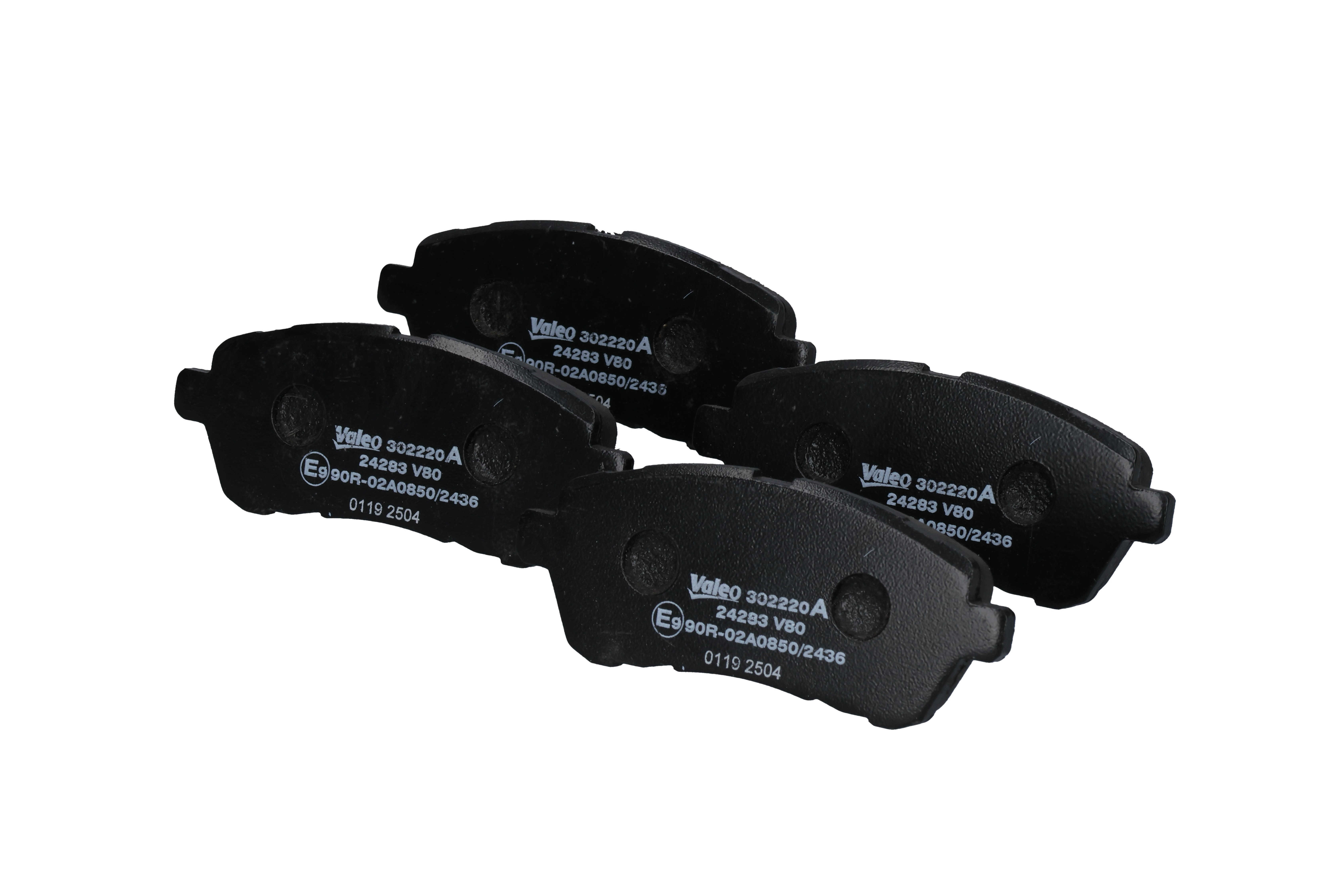 Kit pastiglie freni 302220A VALEO AE8Z-2001A SUBARU