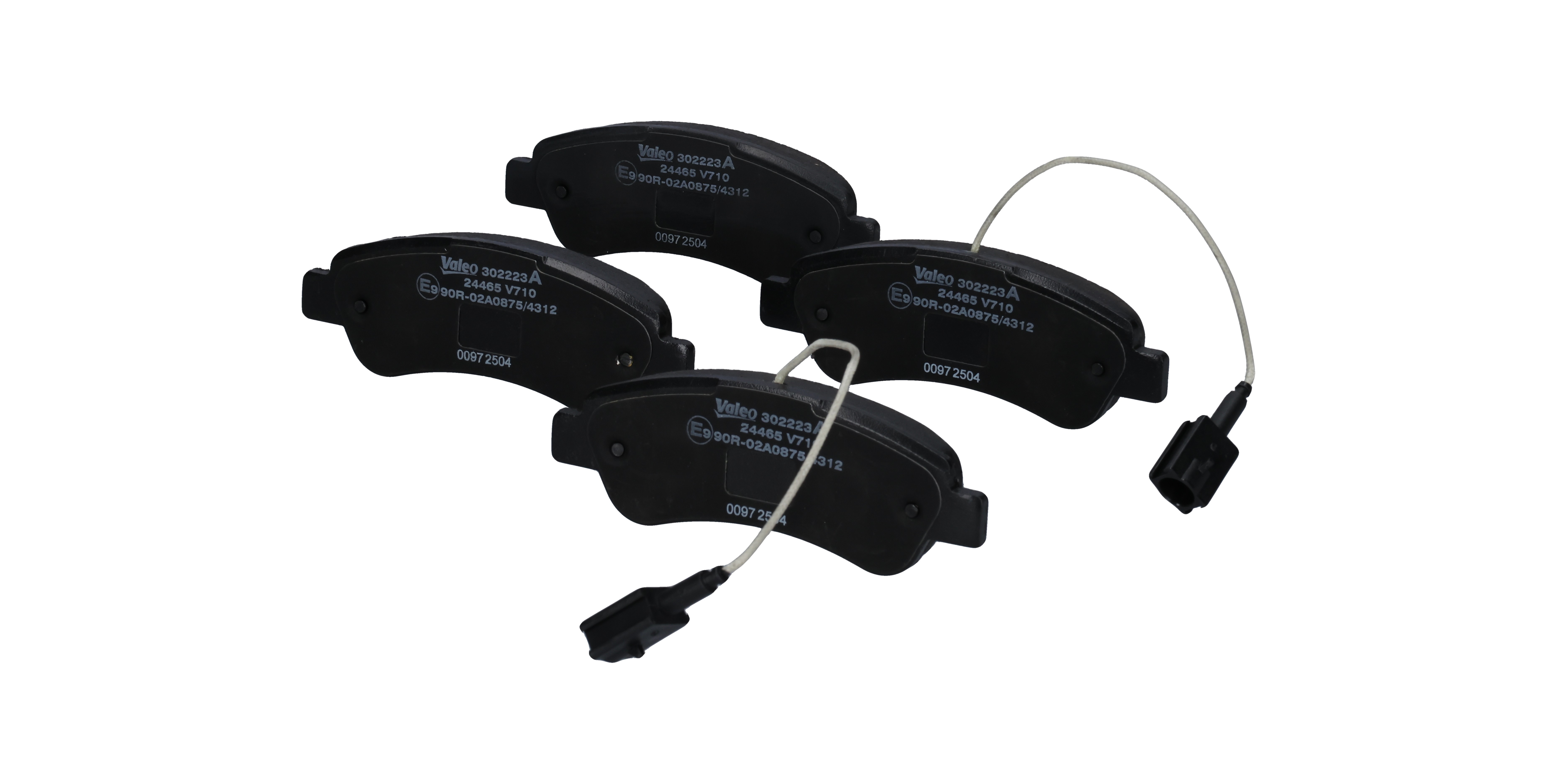 VALEO 302223A Τακάκια φρένων VAUXHALL Movano Mk3 (C) Van (U9) Movano-e 136 PS Ηλεκτρικό τιμες