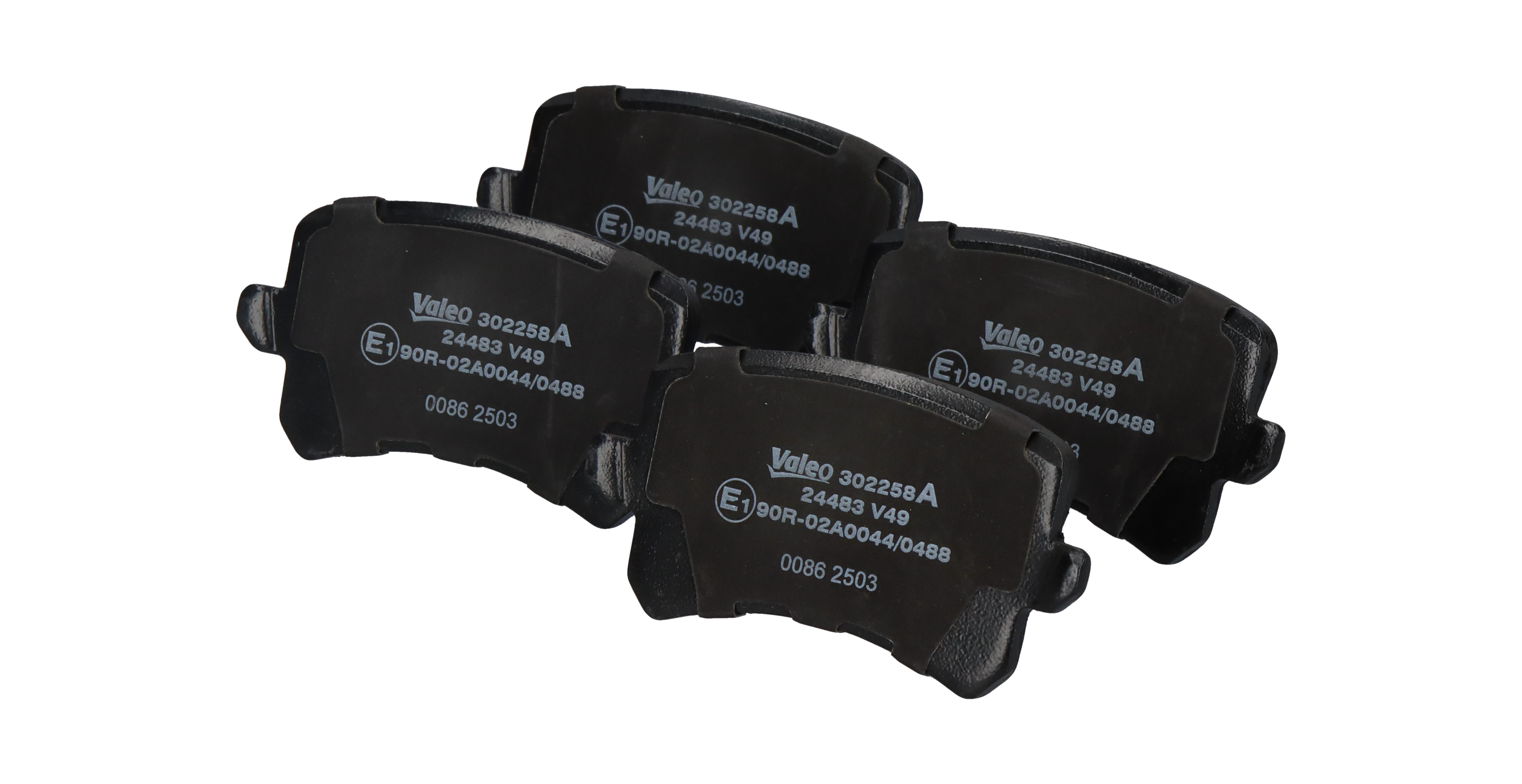 302258A Bremsbeläge VALEO 5ND698451 VW