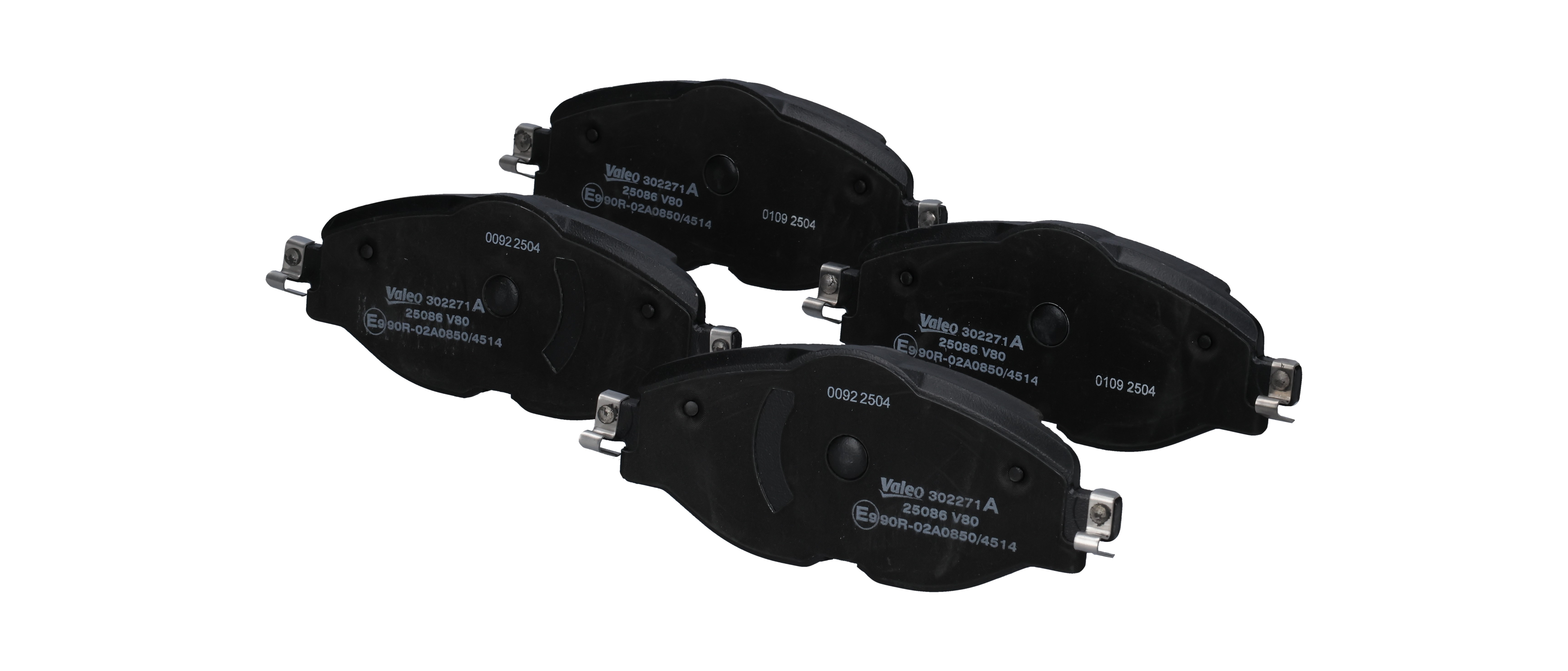 Plaquettes de frein 302271A VALEO 2K5698151C SEAT