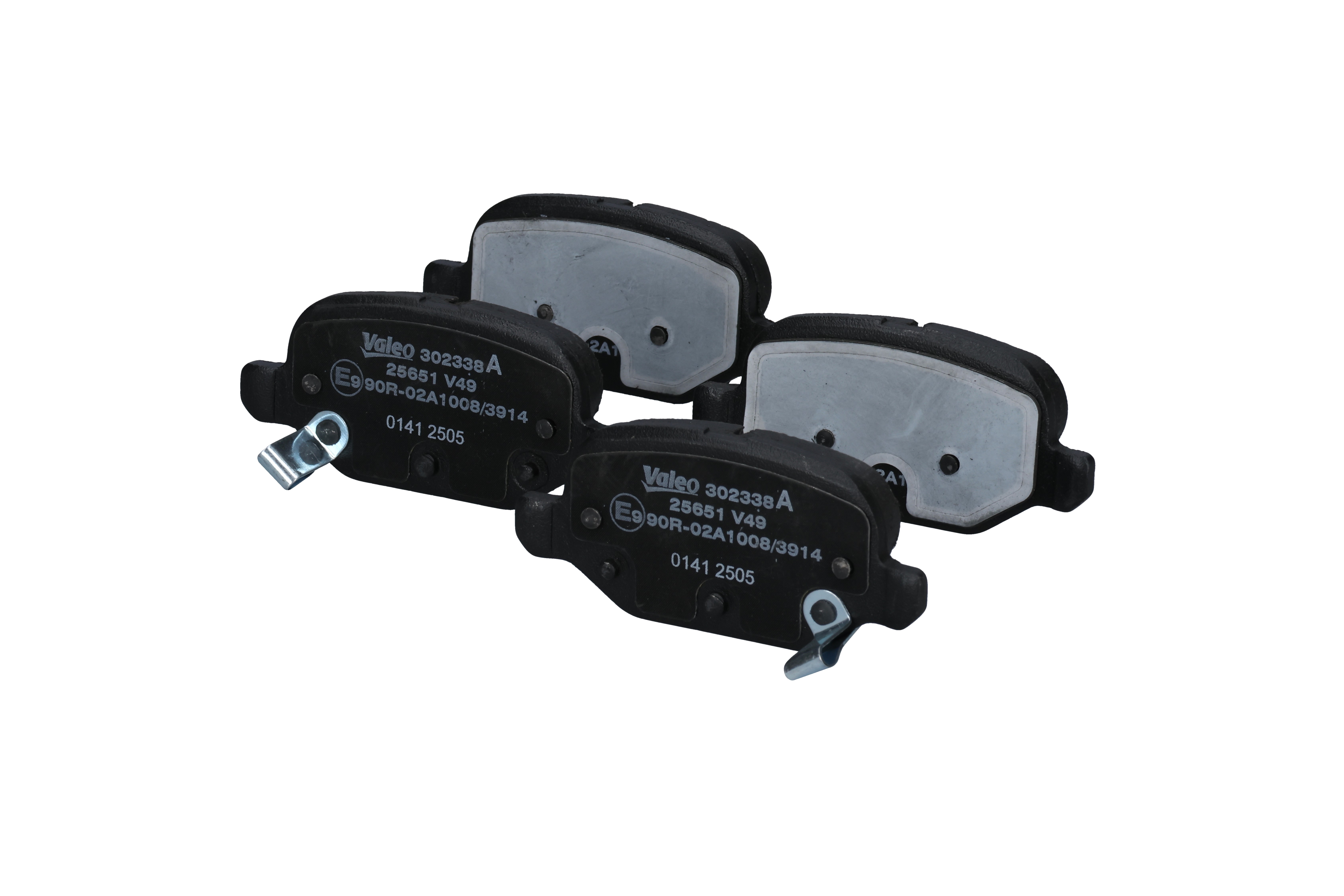 Piduriklotsid 302338A VALEO 773 6751 4 ABARTH