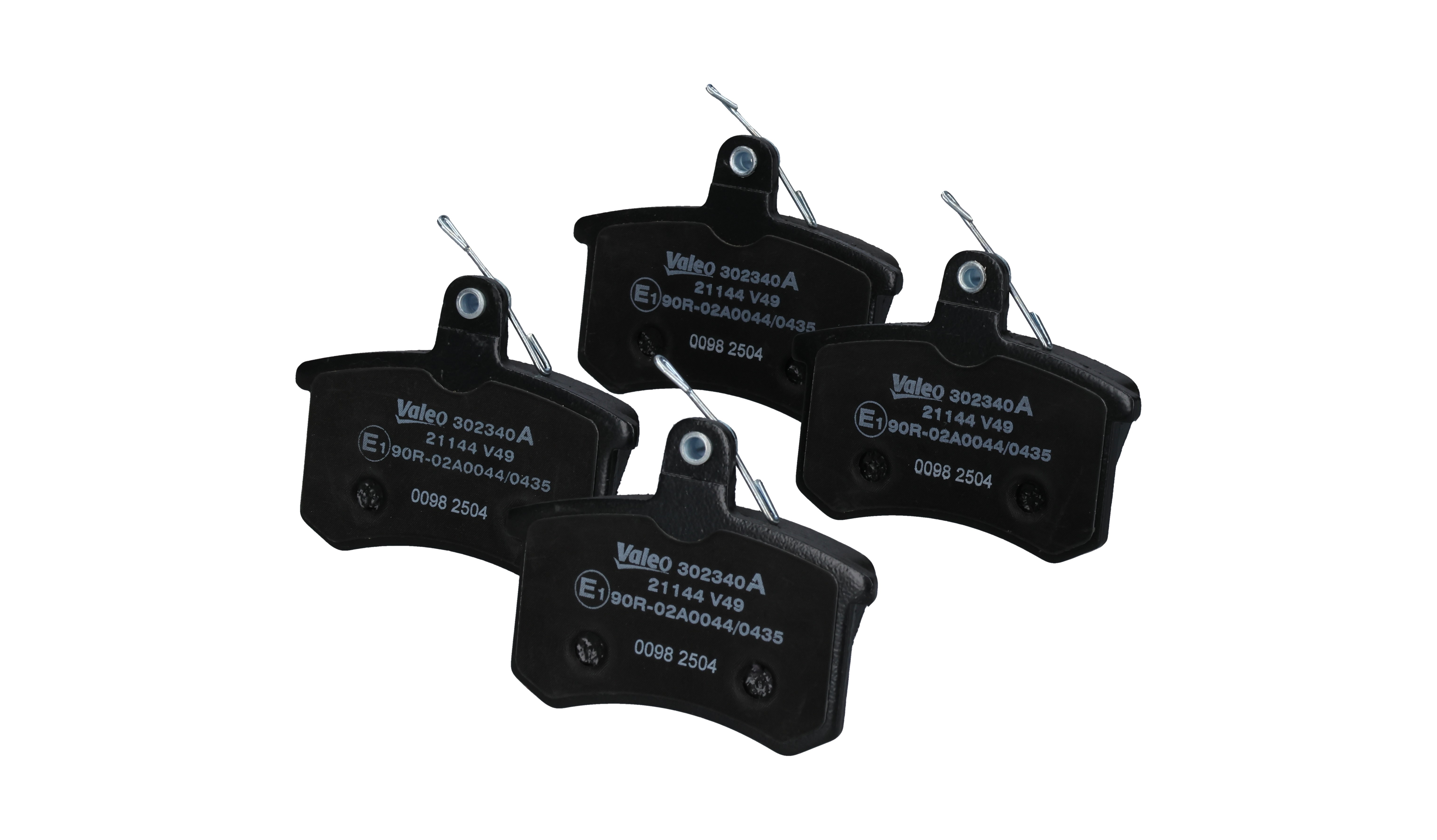 Piduriklotsid 302340A VALEO 443 698 451 B AUDI