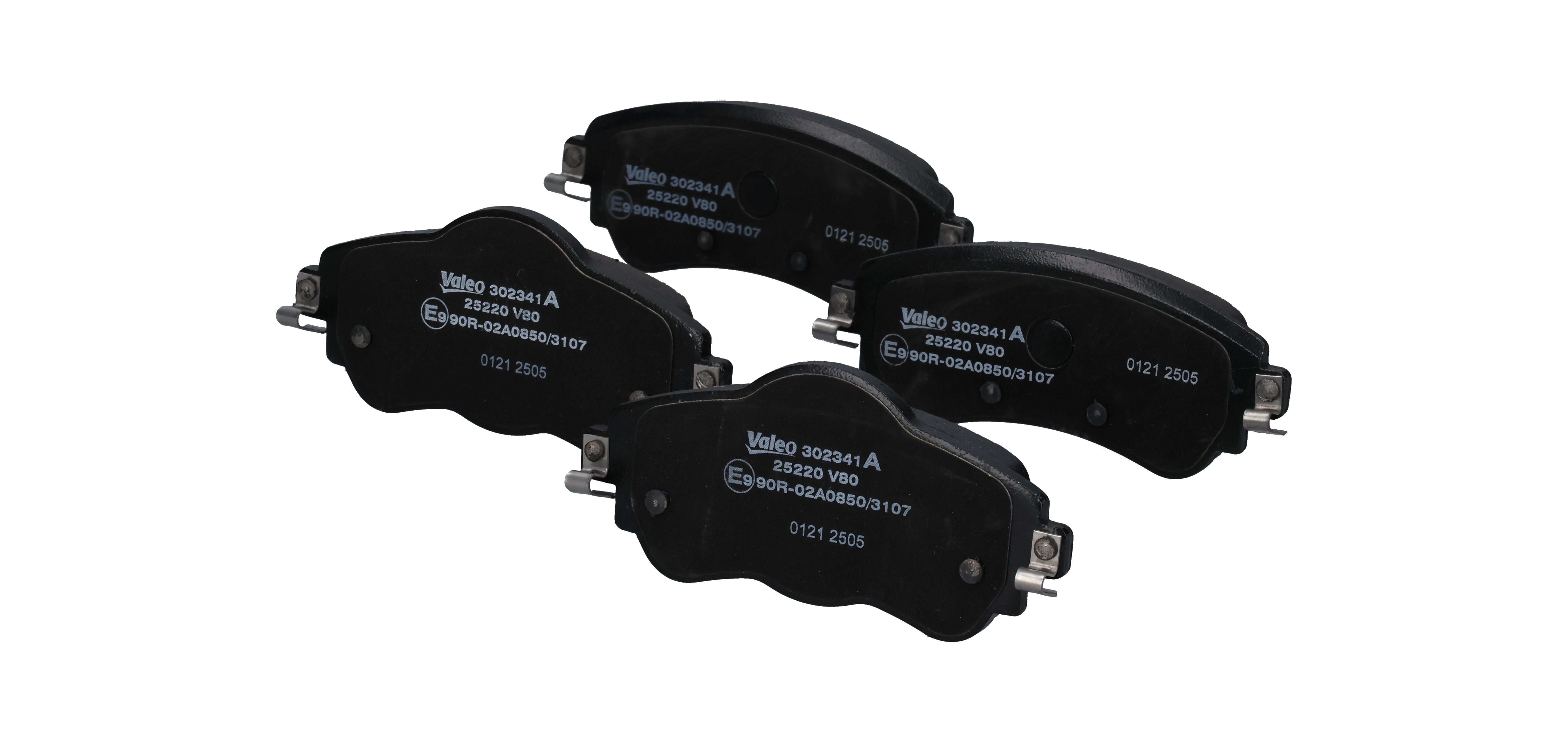 Remblokken 302341A VALEO 16 118 400 80 Volkswagen