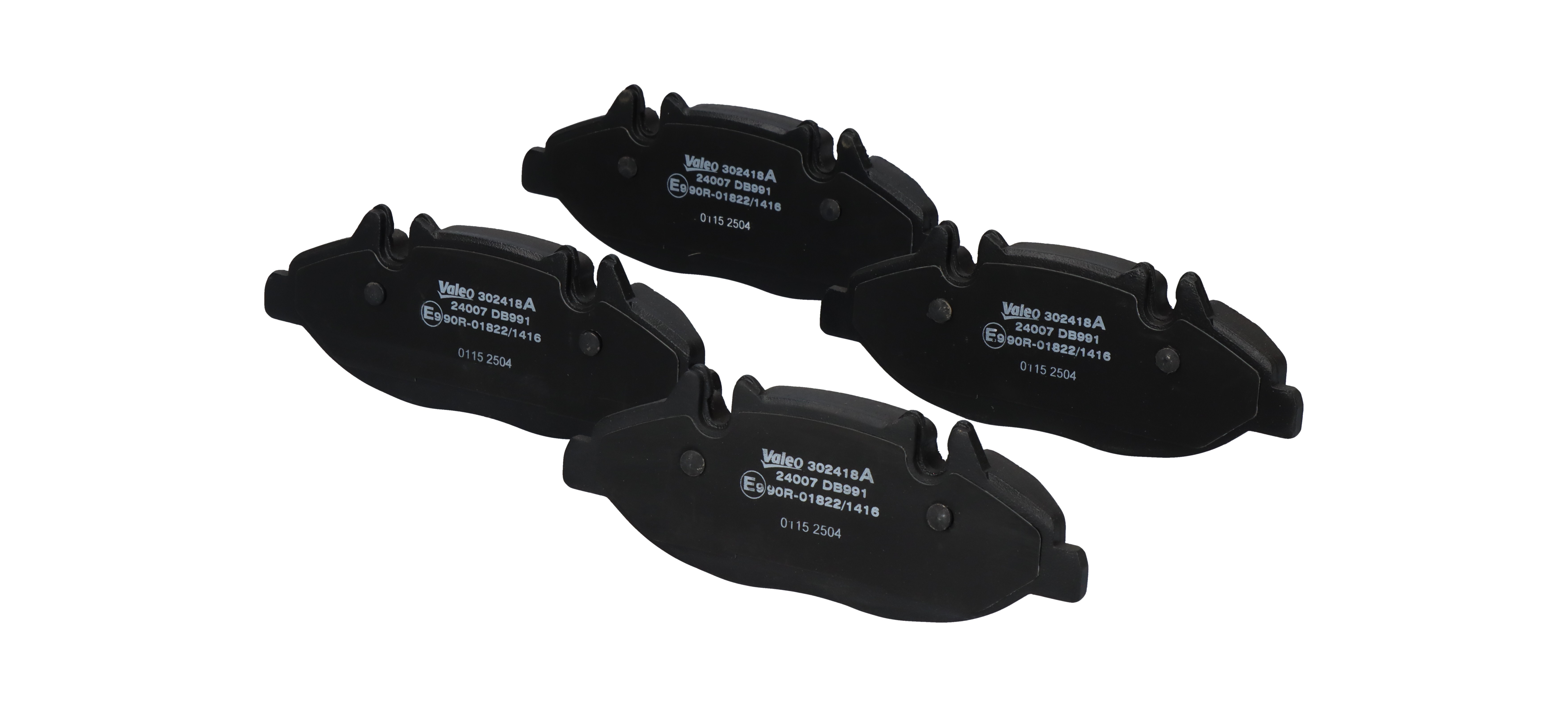 Plaquettes de frein 302418A VALEO 4216110 PUCH