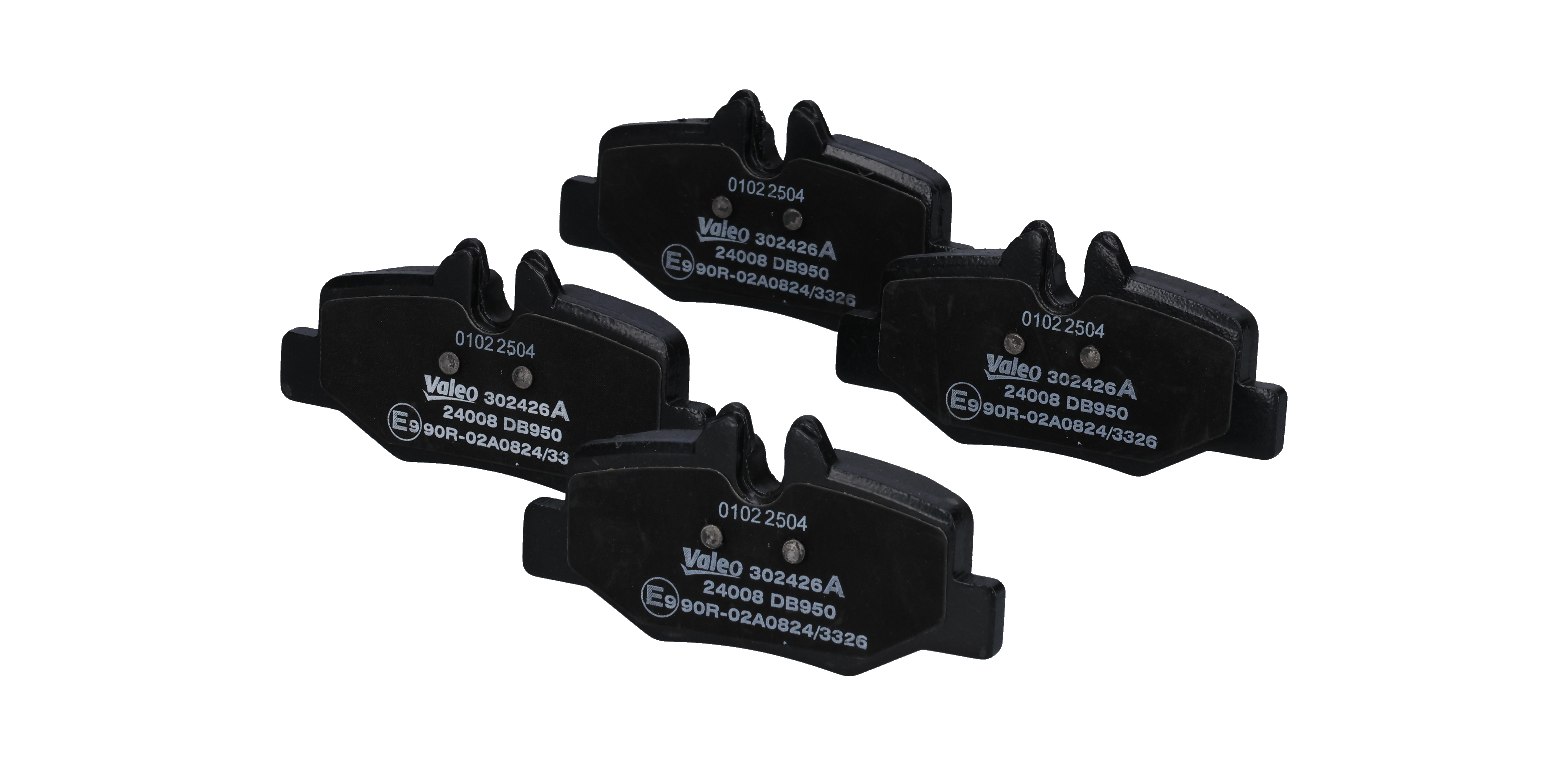 Brzdové doštičky/platničky 302426A VALEO 642 044 20 MERCEDES-BENZ