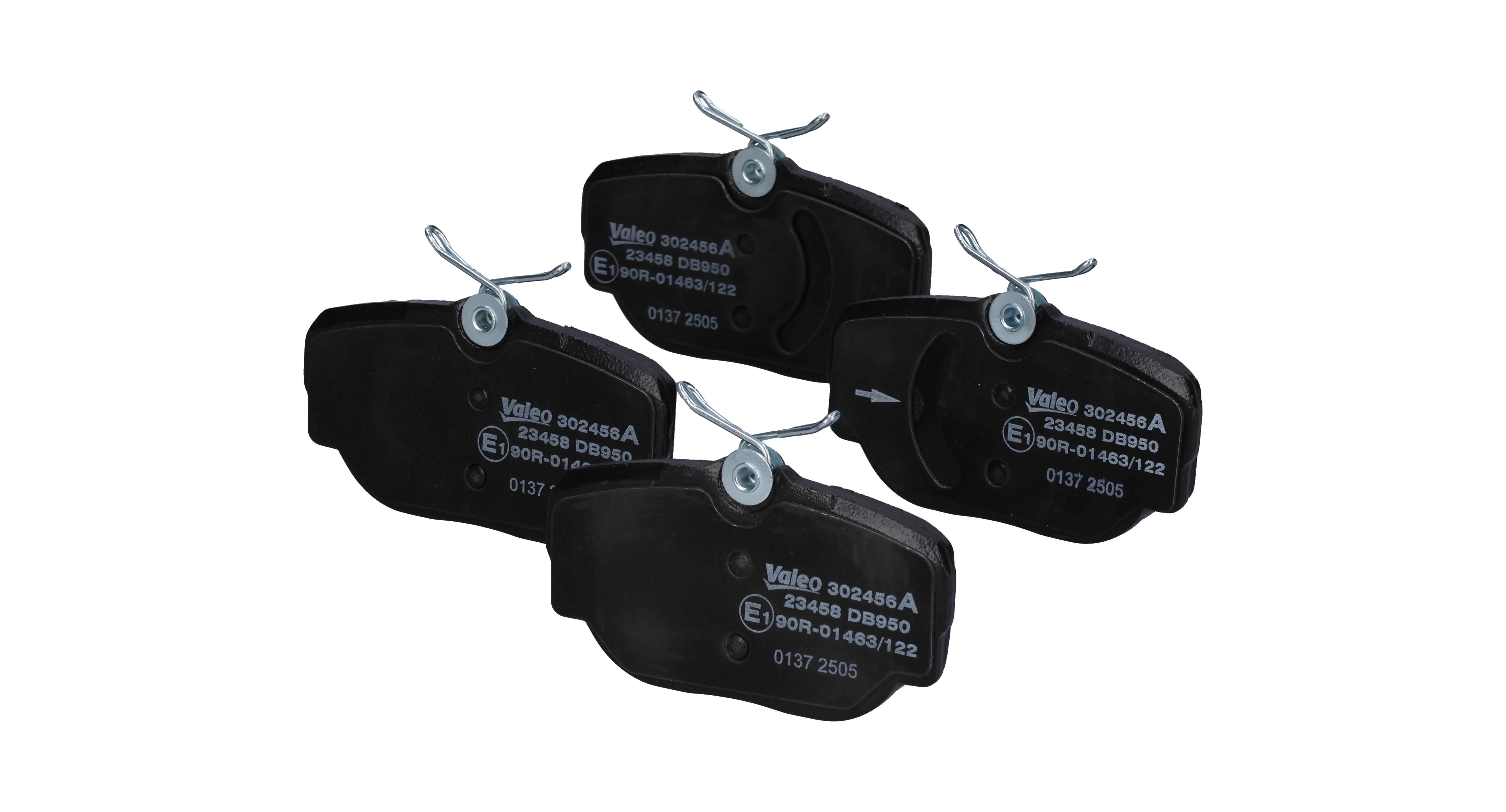 Bromsbelägg 302456A VALEO SFP 100470 LAND ROVER