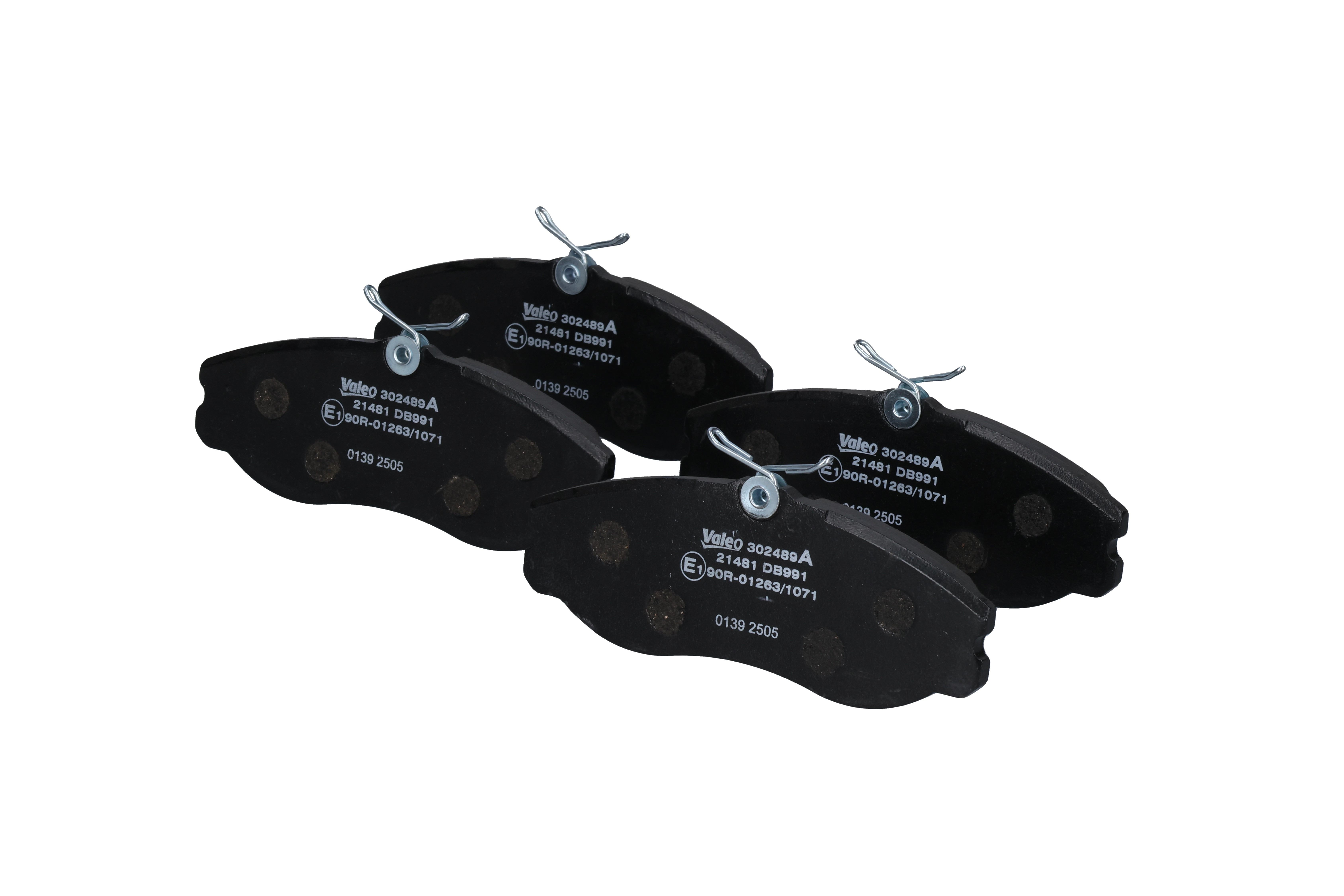 Plaquettes de frein 302489A VALEO 1 957 042 NISSAN