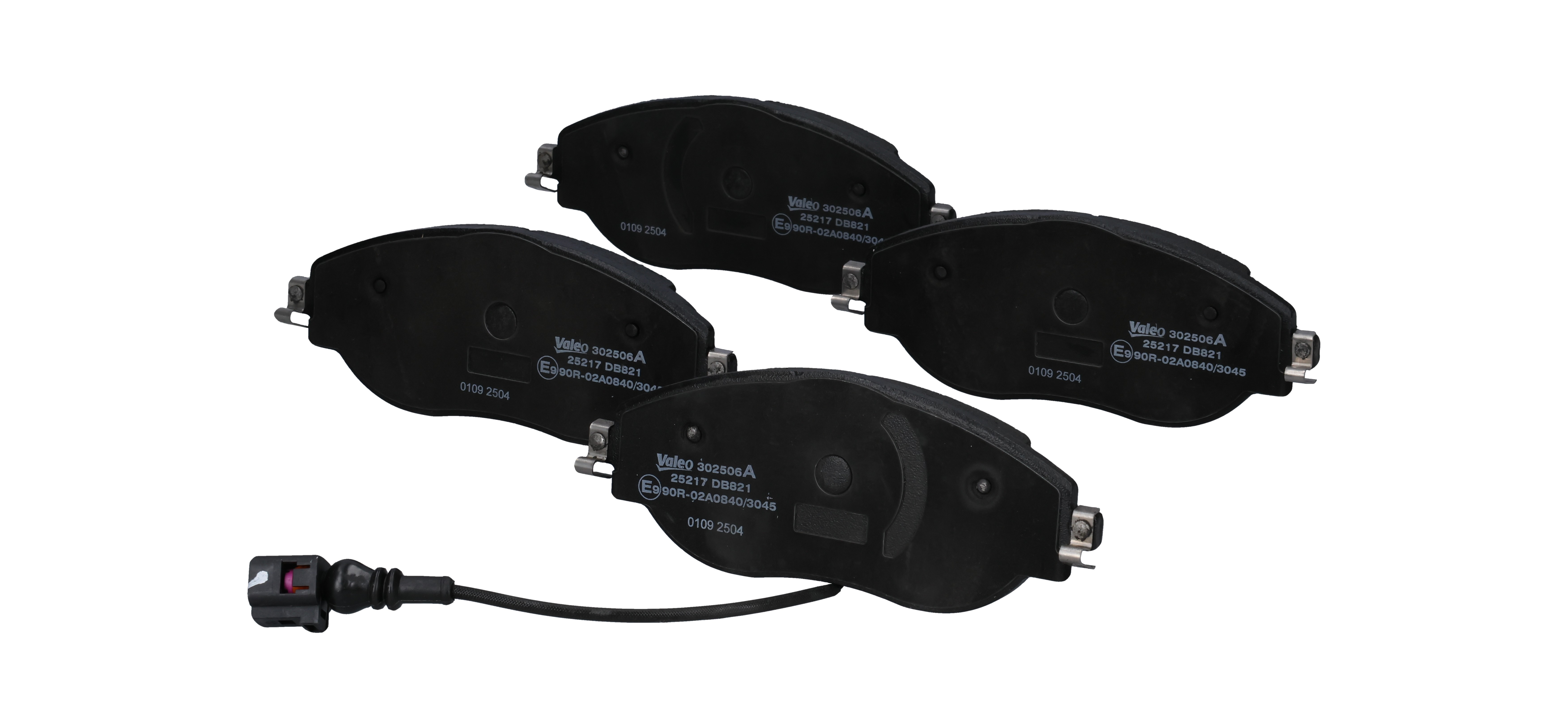 Plaquettes de frein 302506A VALEO 3Q0698151B OPEL