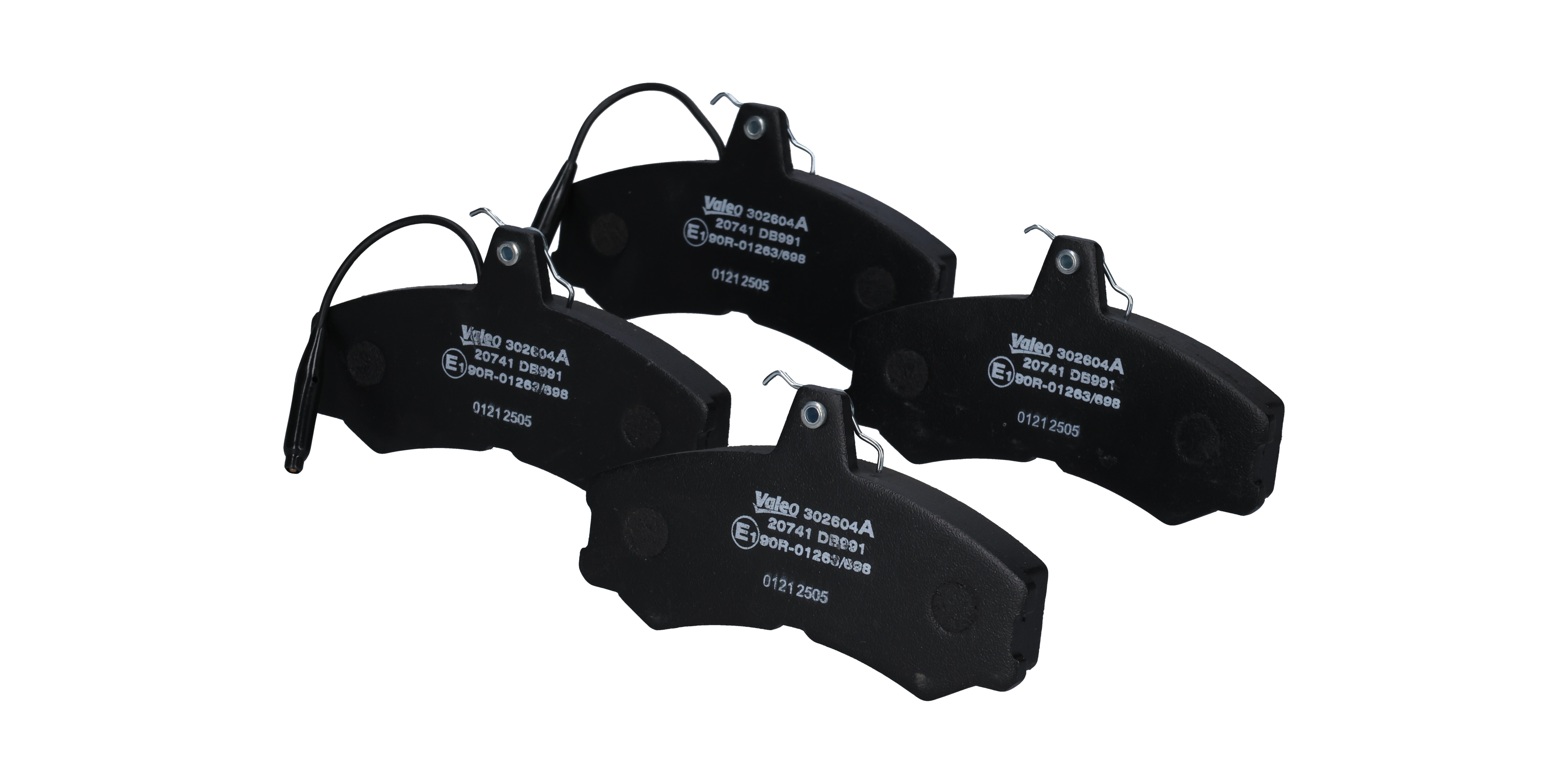 Remblokken 302604A VALEO 424 833 Volkswagen