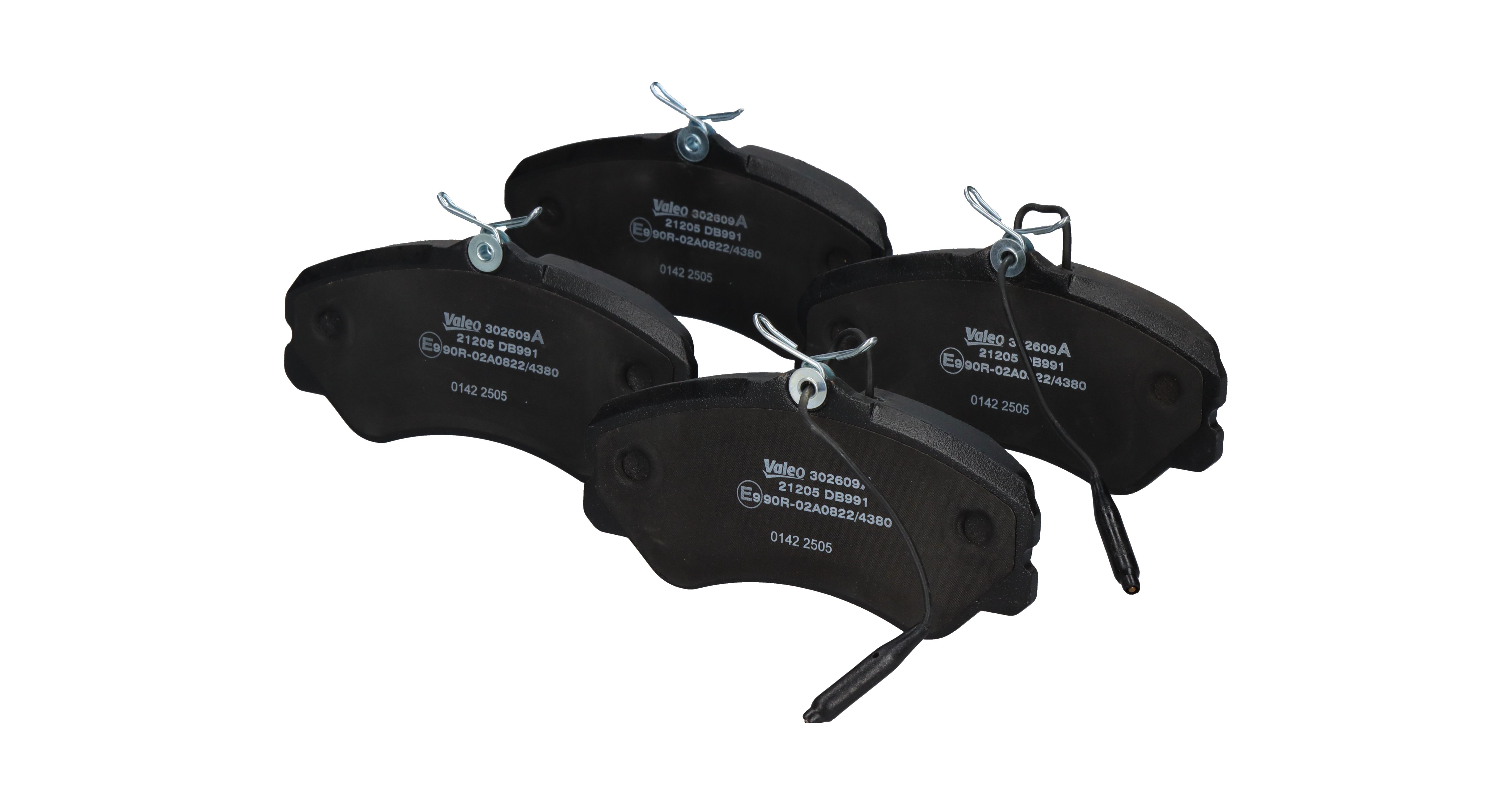 Plaquettes de frein 302609A VALEO 994 1207 PEUGEOT