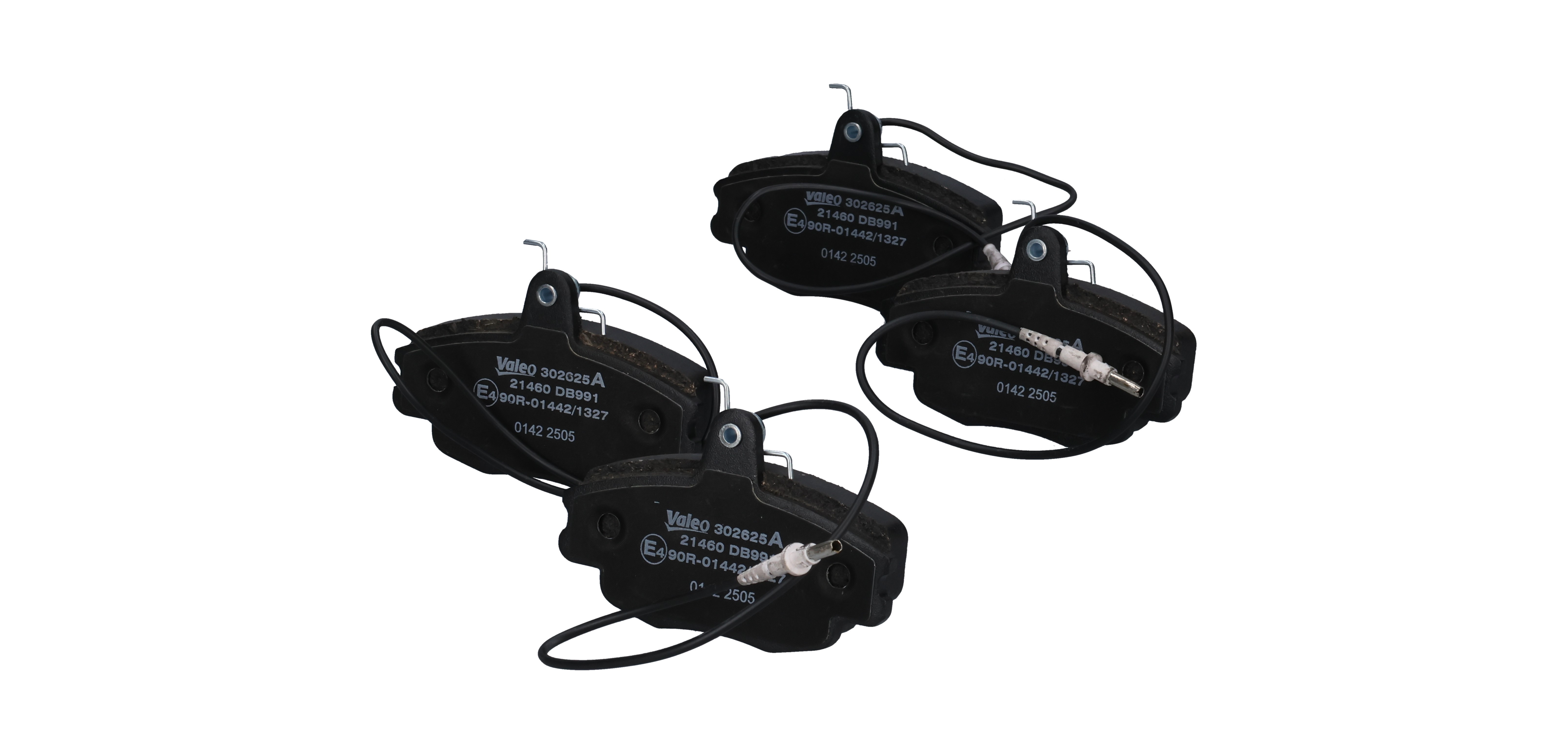 Plaquettes de frein 302625A VALEO 95658557 NISSAN