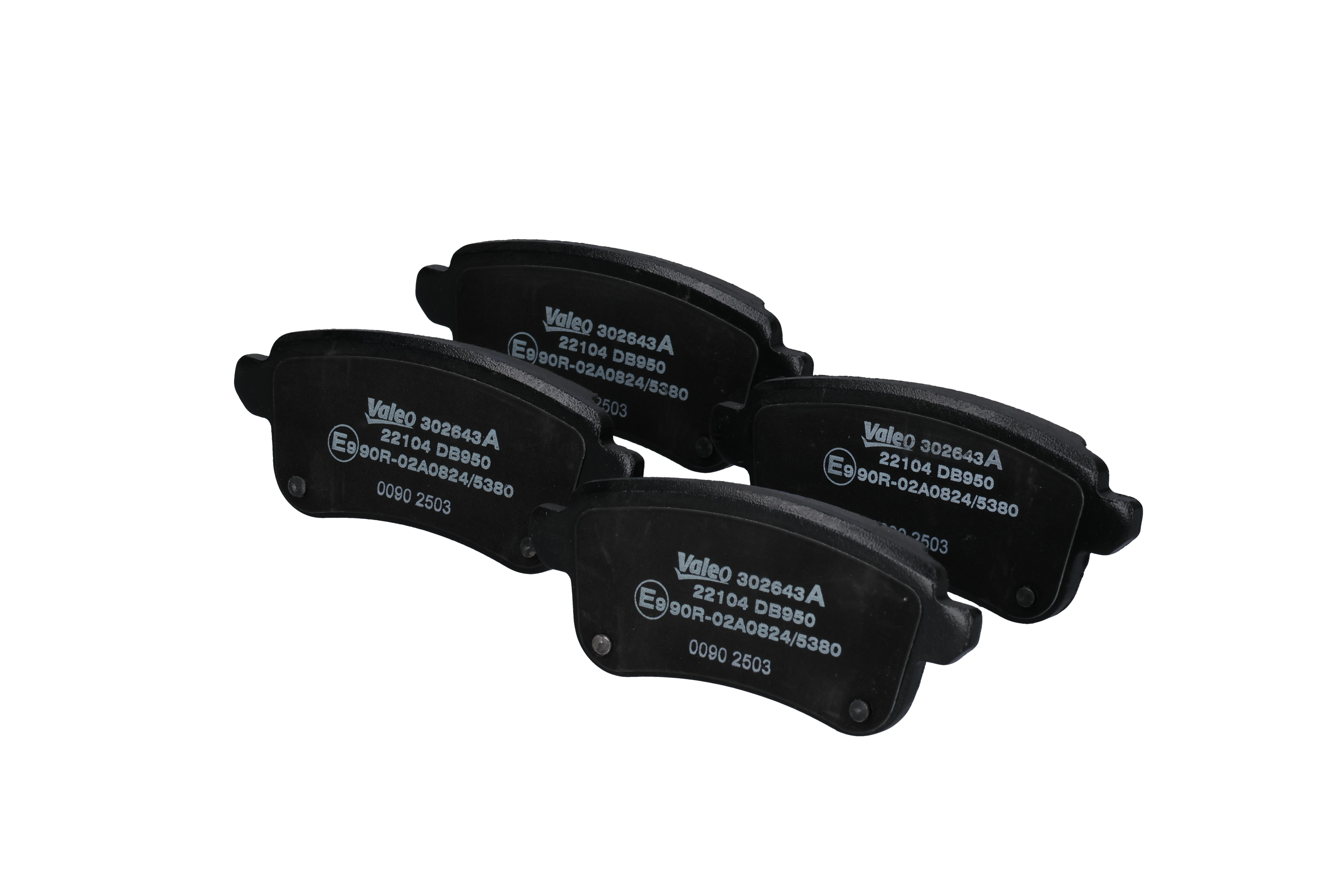 Plaquettes de frein 302643A VALEO 4406000Q3C PEUGEOT