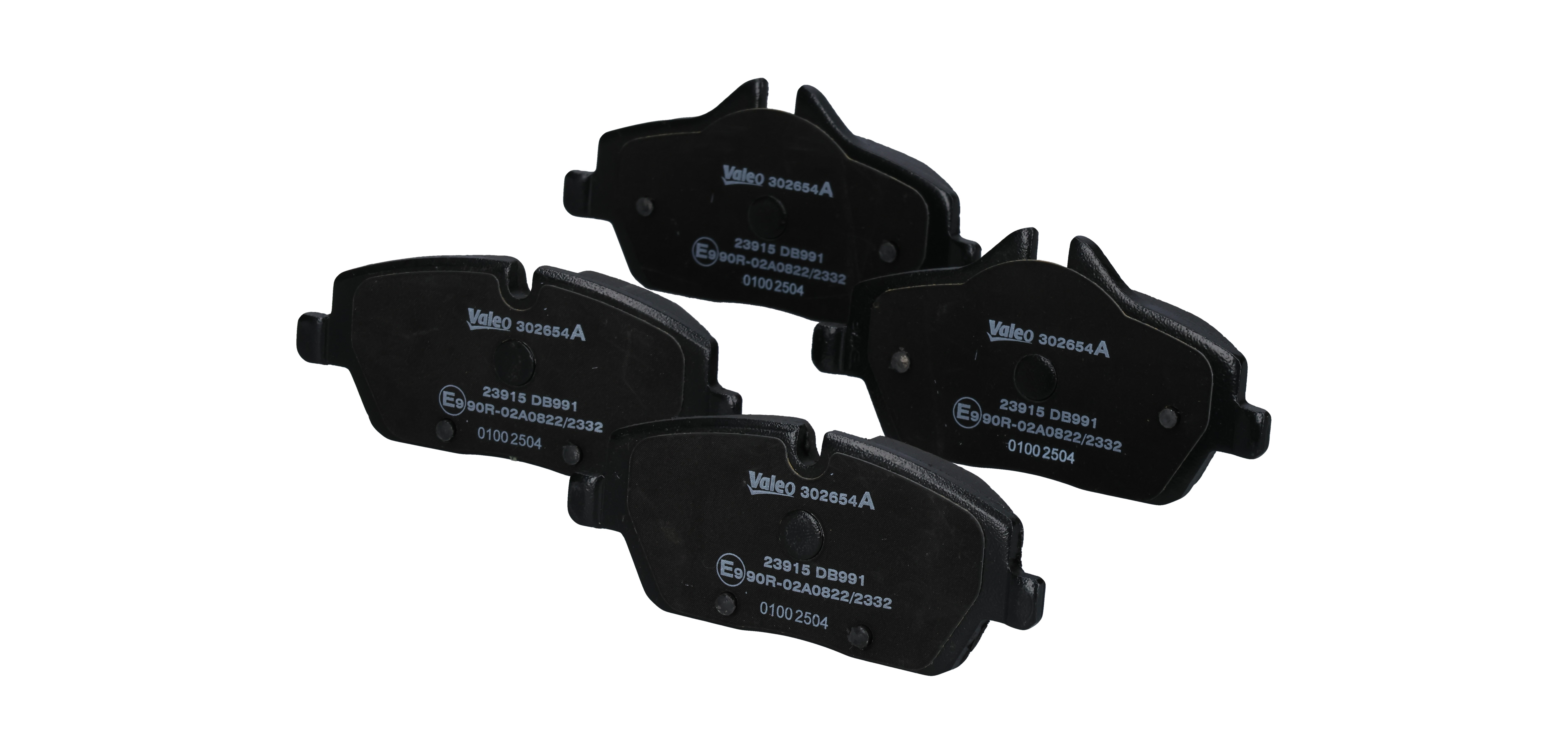 Bromsbelägg 302654A VALEO 6 860 016 BMW