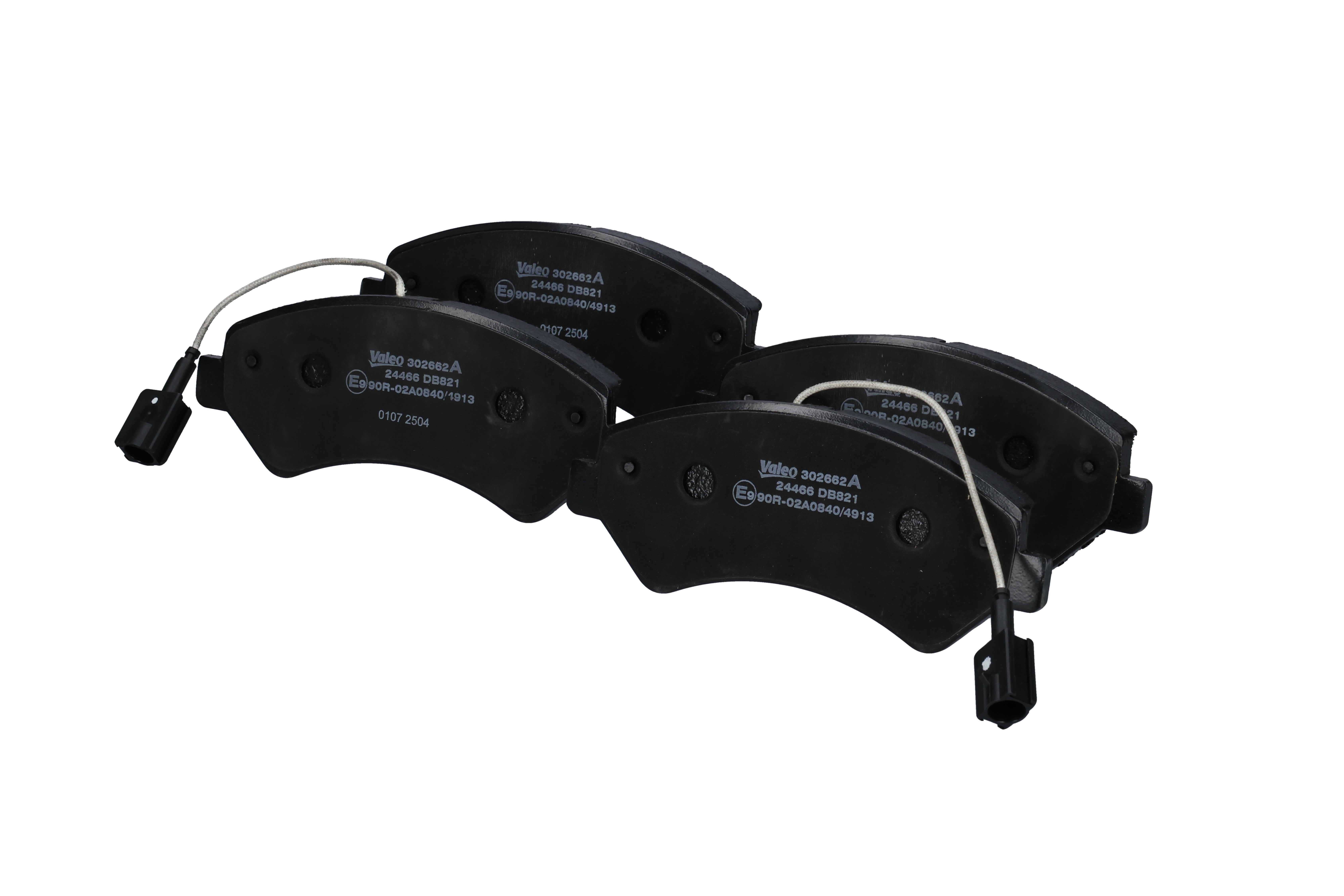 Juego de pastillas de freno 302662A VALEO 7736 7093 FIAT