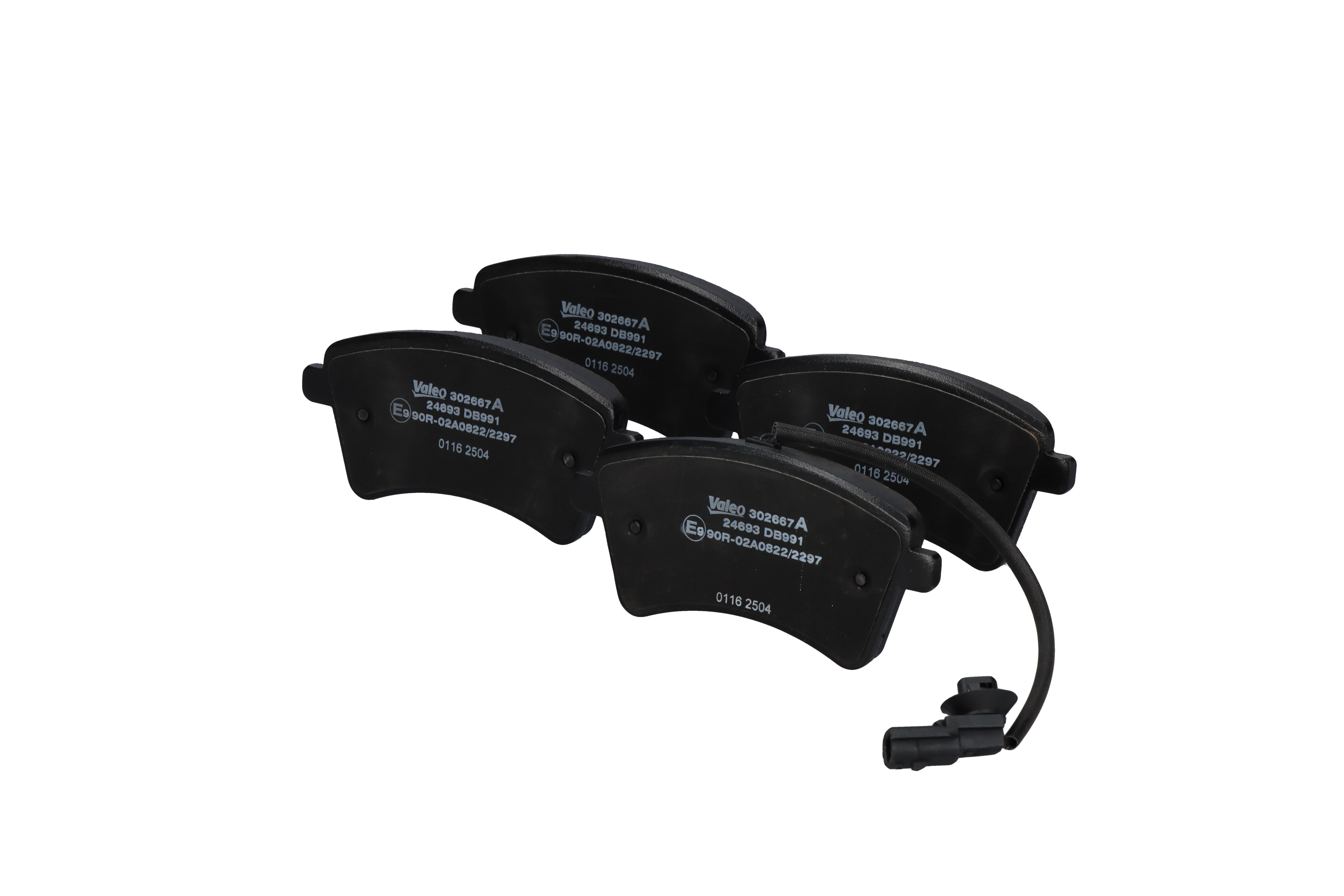 Bremseklosser 302667A VALEO 41060-00Q2J RENAULT