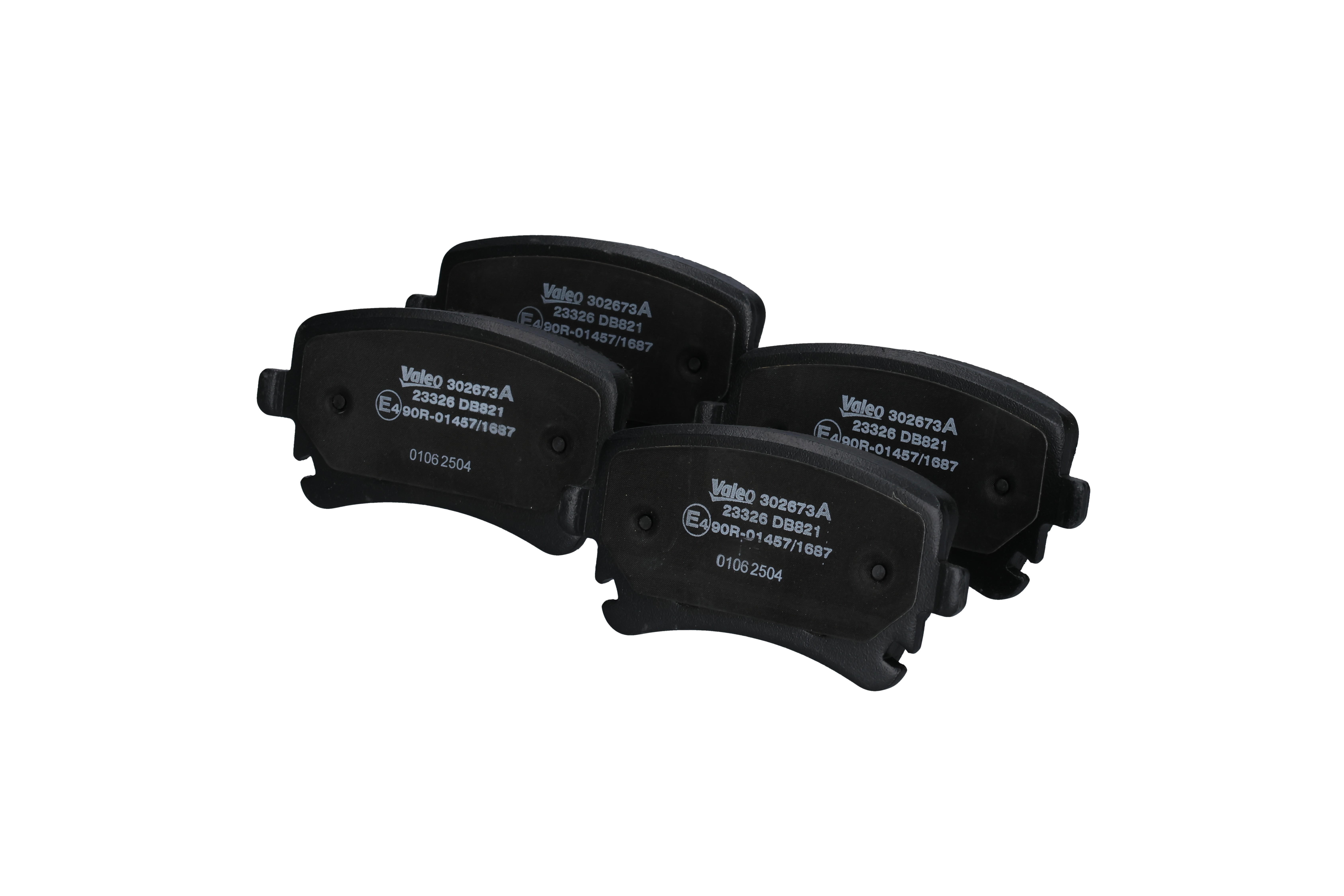 Remblokken 302673A VALEO 7E0698451D AUDI