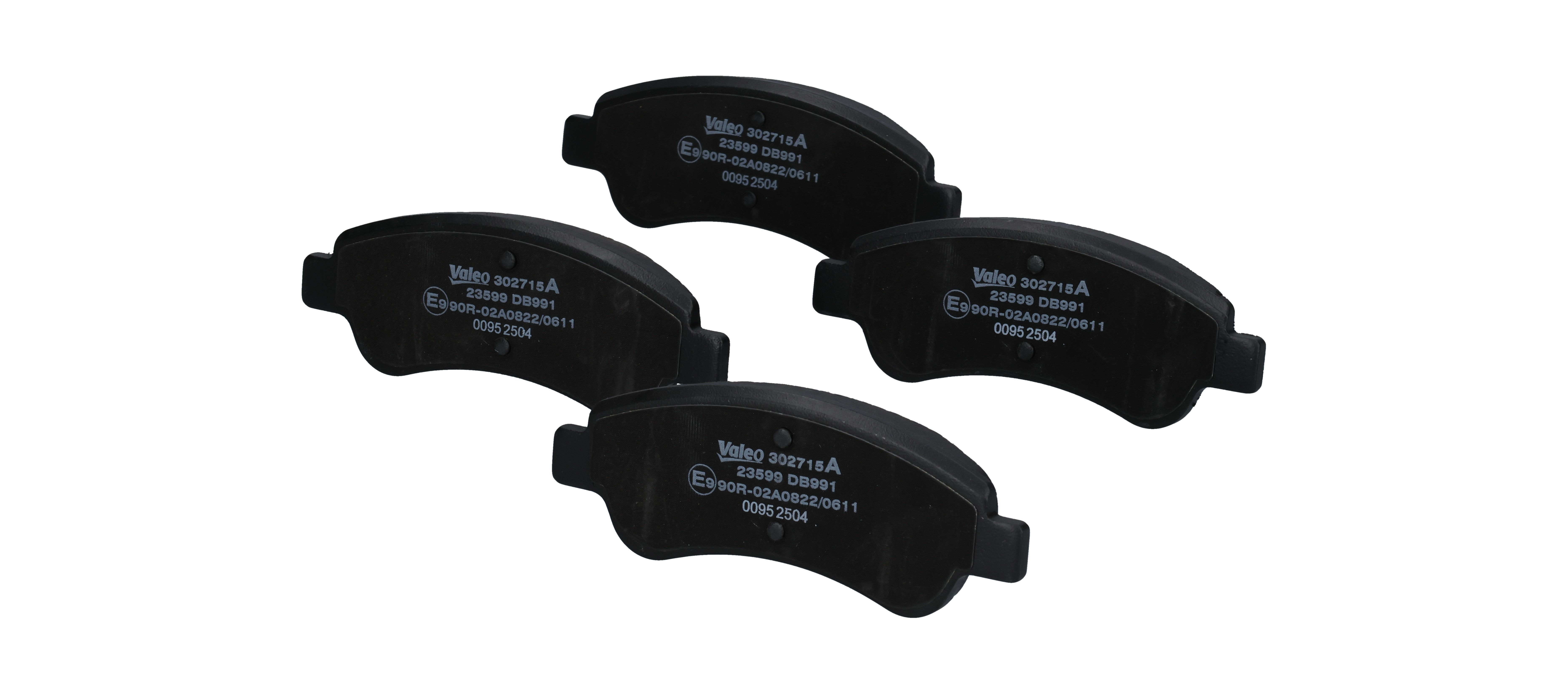 VALEO 302715A Remblokset Peugeot 207 Sedan 1.4 73 Pk Benzine prijs