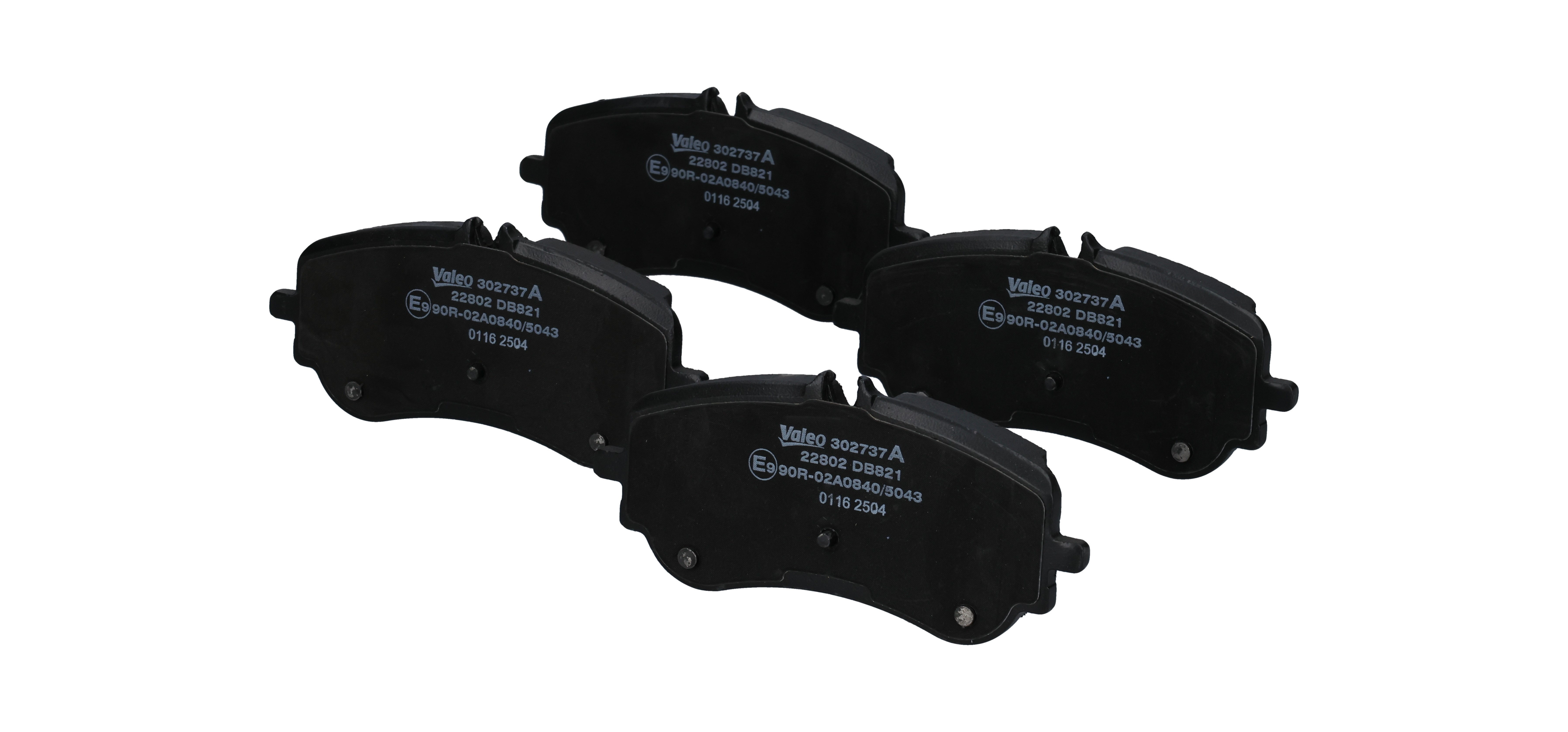 Piduriklotsid 302737A VALEO 2N0-698-451 DODGE