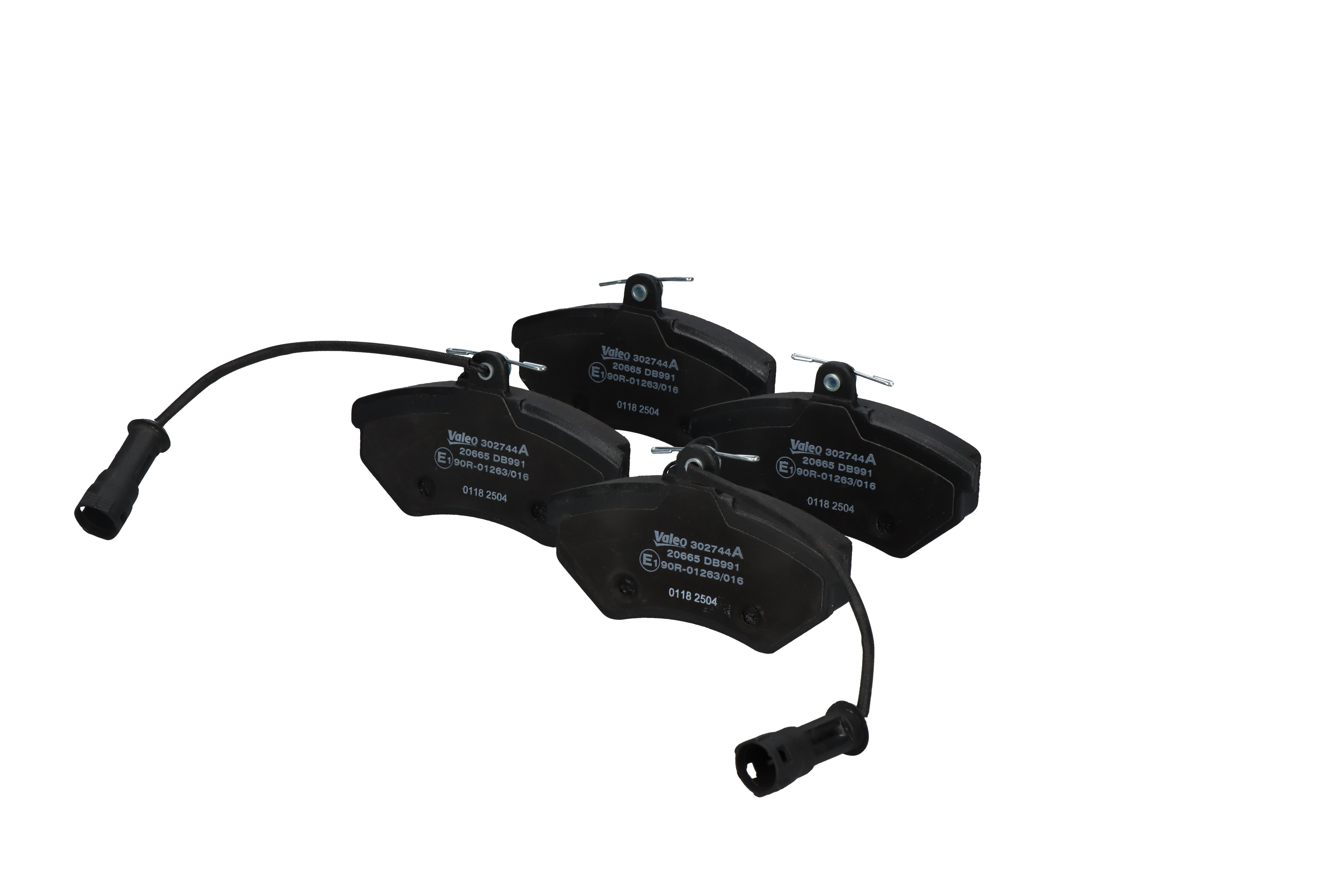 Kit pastiglie freni 302744A VALEO 8A0 698 151 Volkswagen