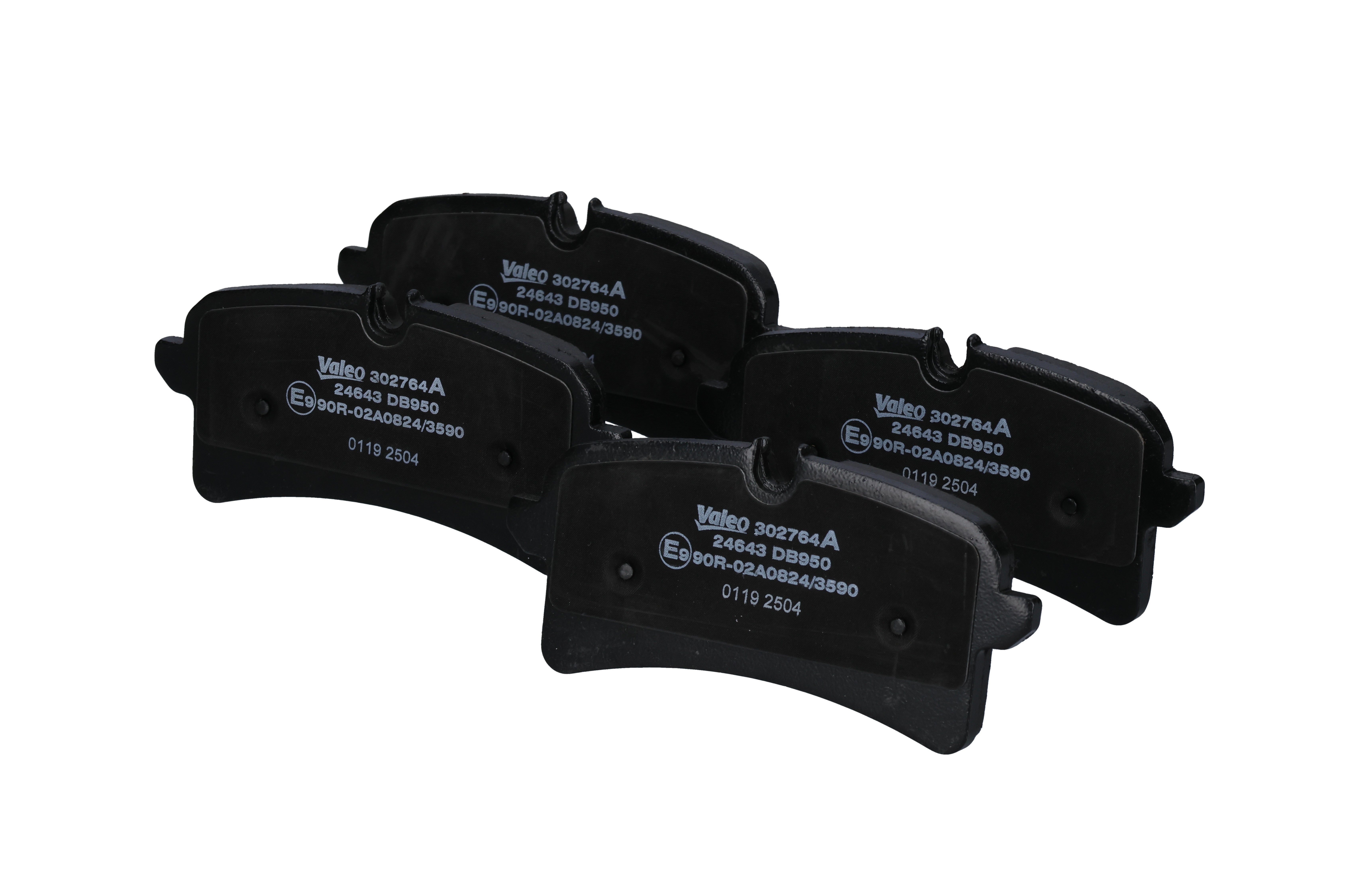 Plaquettes de frein 302764A VALEO 4H0 698 451Q BENTLEY
