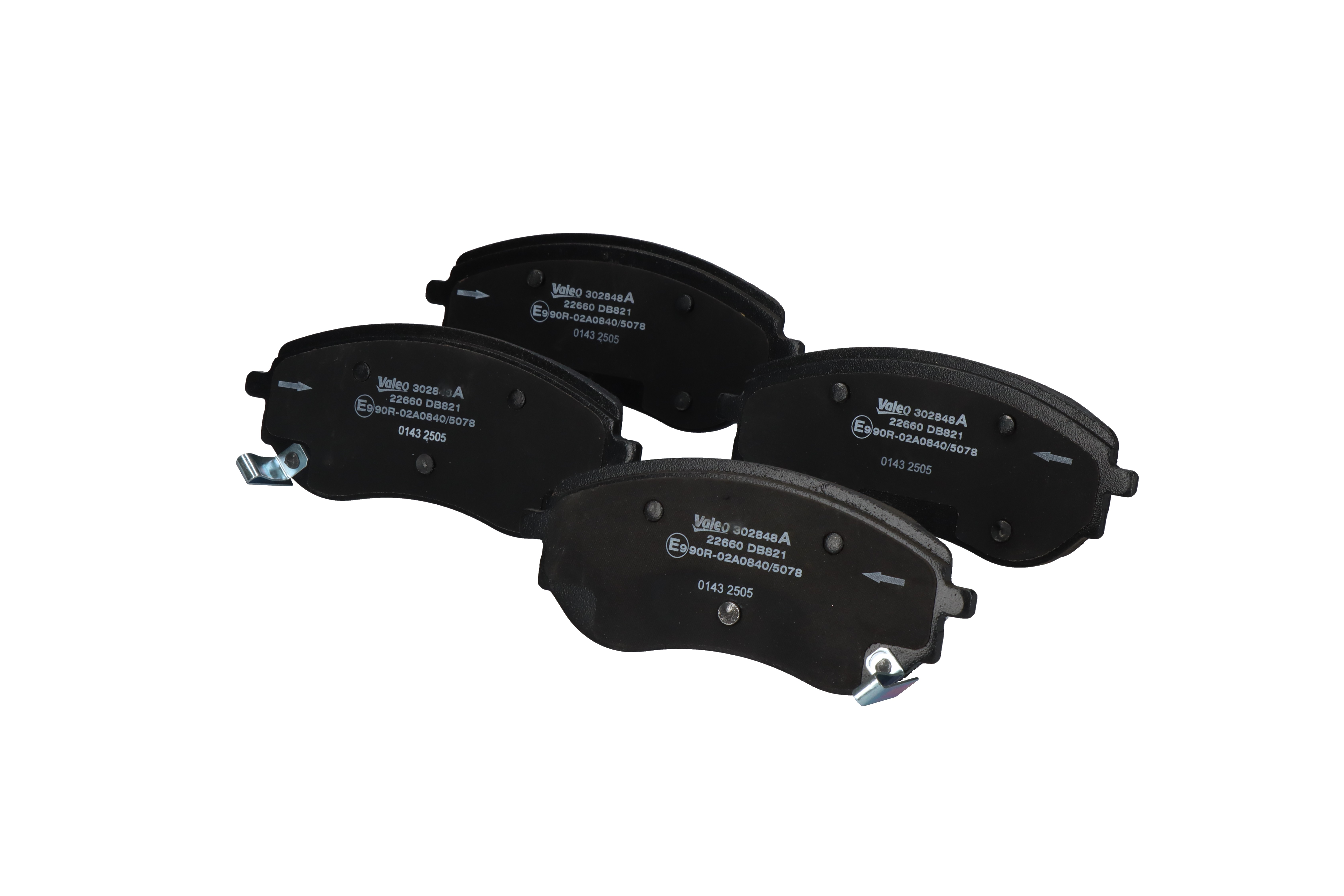 Plaquettes de frein 302848A VALEO 470 420 53 00 MERCEDES-BENZ