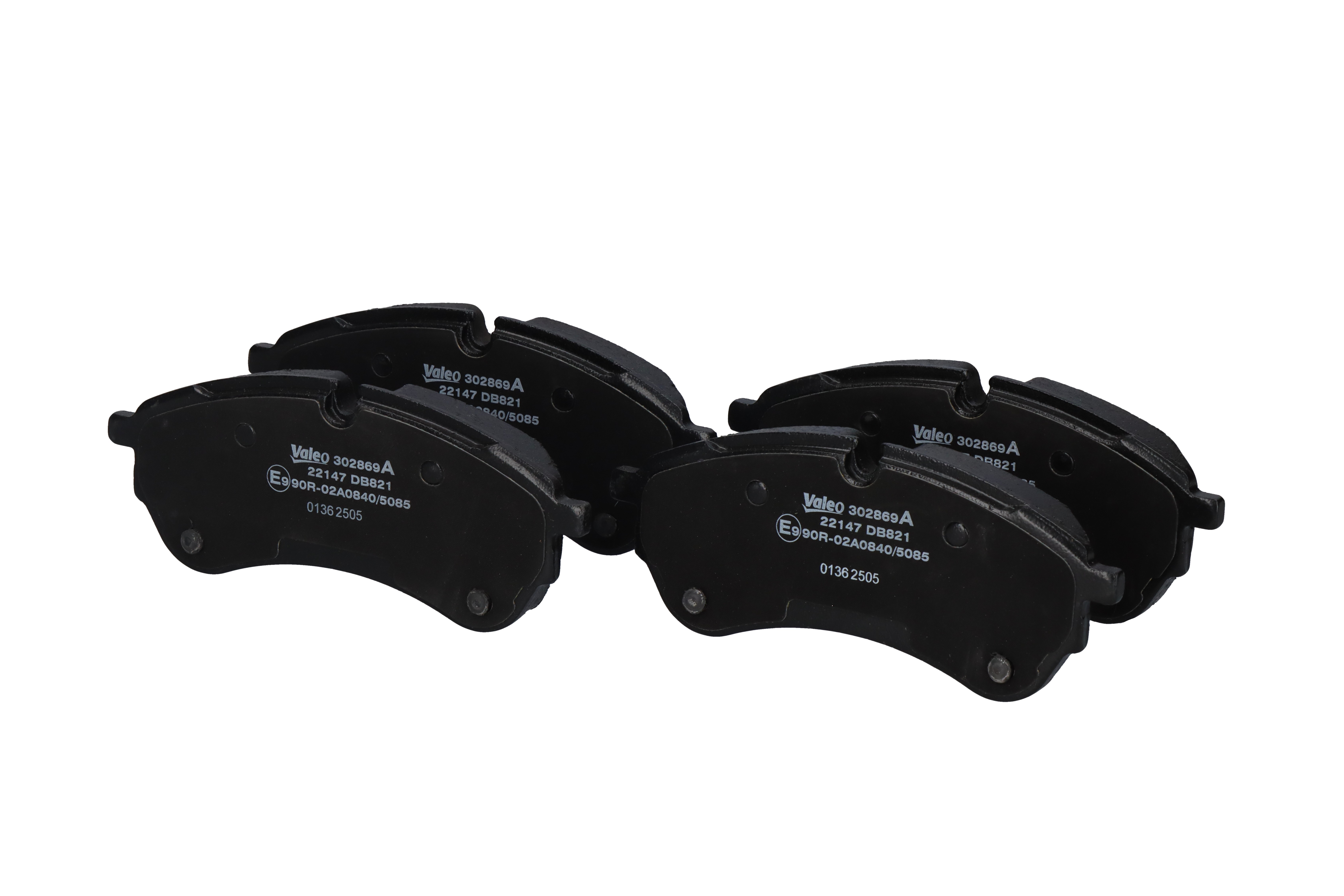 VALEO 302869A Σετ τακάκια TGE UY eTGE (35V, UXB) 136 PS Ηλεκτρικό τιμες