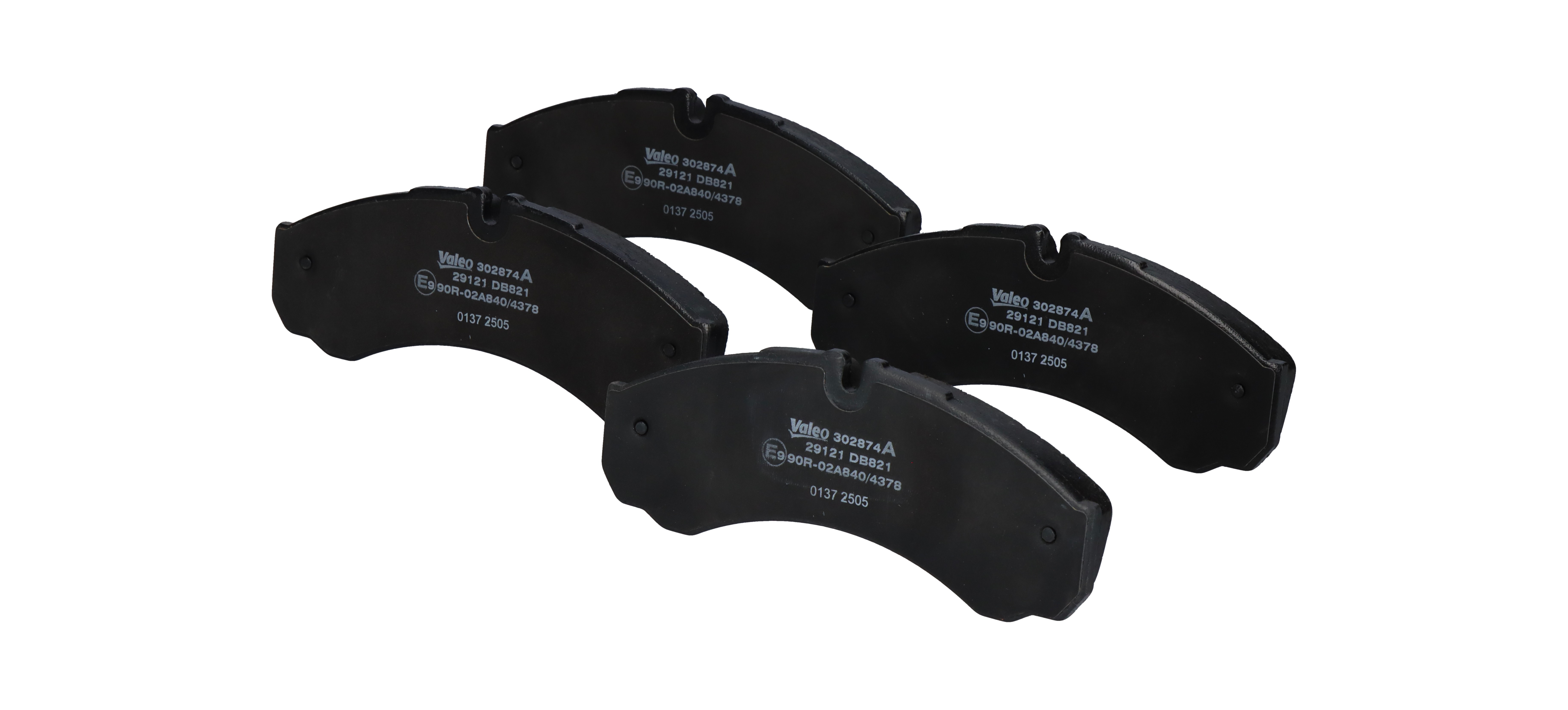 VALEO 302874A Bremsbelag IVECO Daily VI Pritsche/Fahrgestell eDAILY 35S14E, 42S14E, 42C14E, 50C14E, 72C1E 190 PS Elektro Kosten