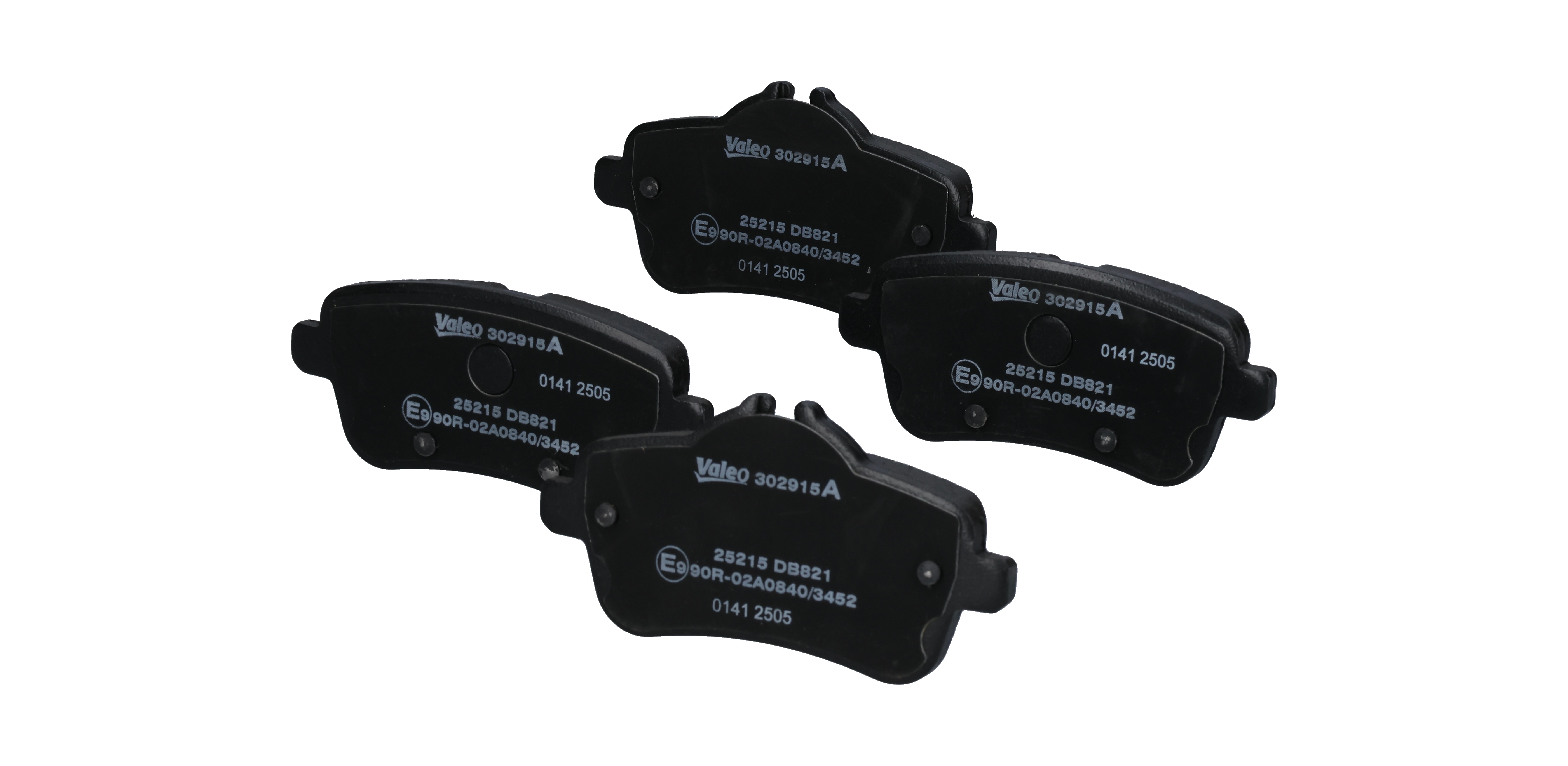 Bromsbelägg 302915A VALEO 006 420 35 20 VW