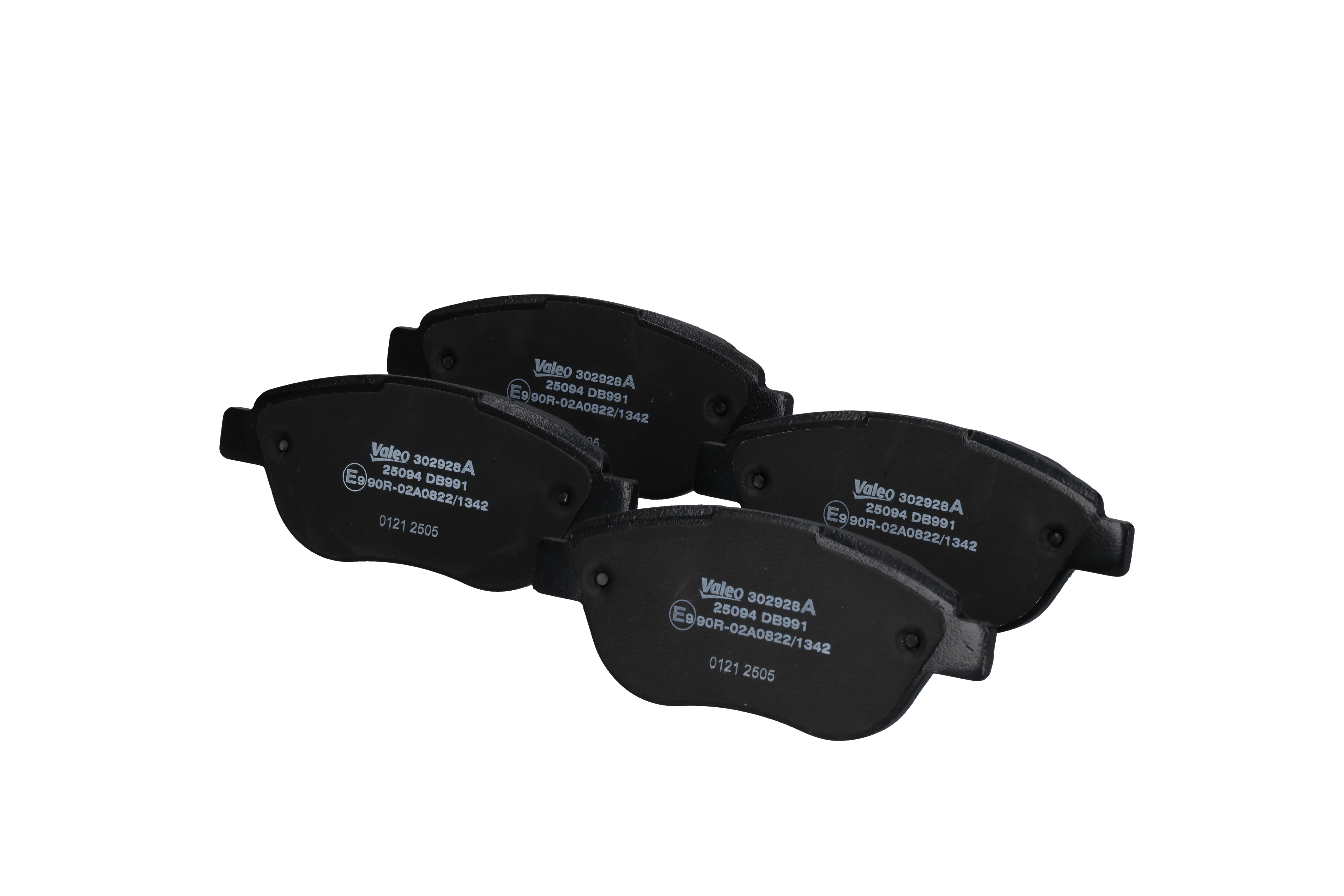 Plaquettes de frein 302928A VALEO 16 13 704 080 ABARTH