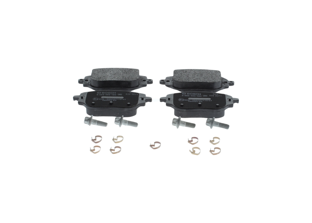Juego de pastillas de freno 0 986 460 184 BOSCH 15 52 537 22 CITROËN
