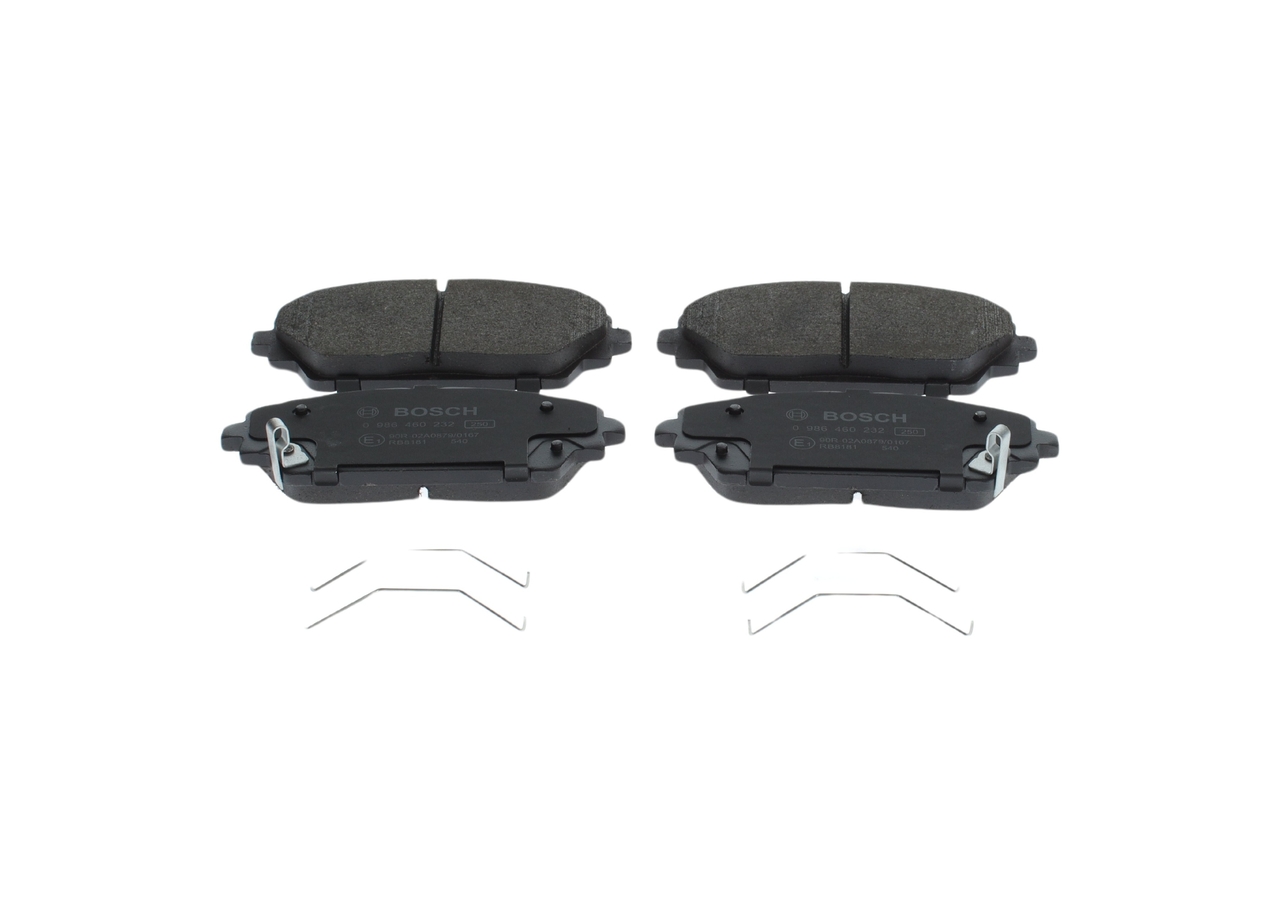 Jarrupalat, levyjarru 0 986 460 232 BOSCH BDYS3328ZA MAZDA
