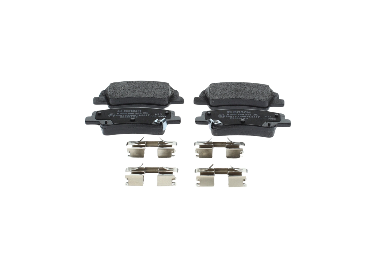 Pastilhas de travão 0 986 460 236 BOSCH 58302-L1-A00 HYUNDAI