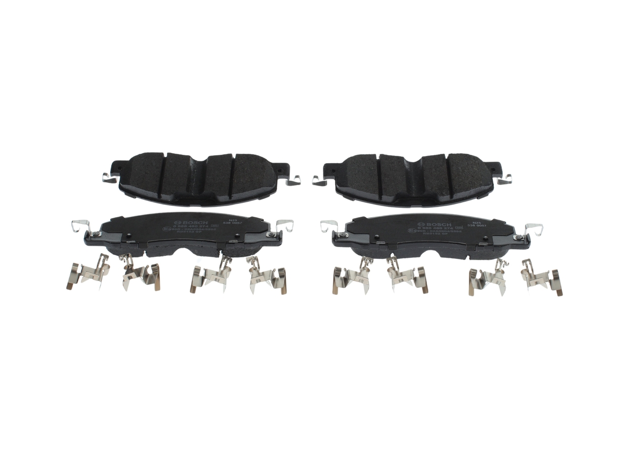 BOSCH 0986460274 Jeu de plaquettes de frein Ford USA EXPLORER d'origine