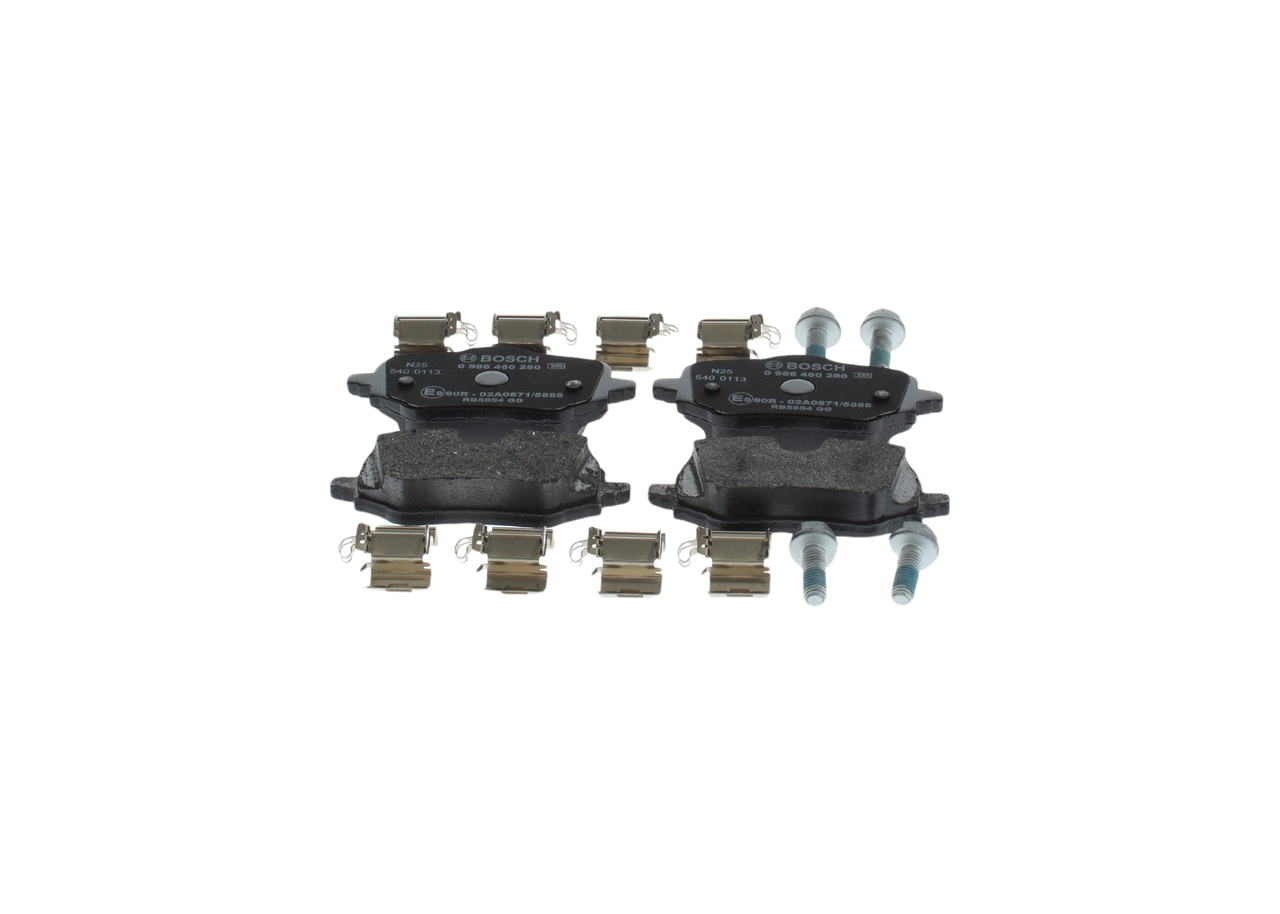 BOSCH 0 986 460 280 Pastilha de freio BMW 2 Active Tourer (U06) 218d 136 cv Diesel preço