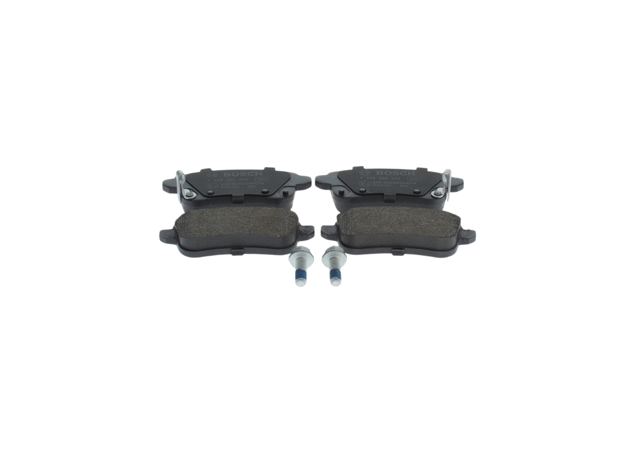 Pastilhas de travão 0 986 460 284 BOSCH 22104 RENAULT