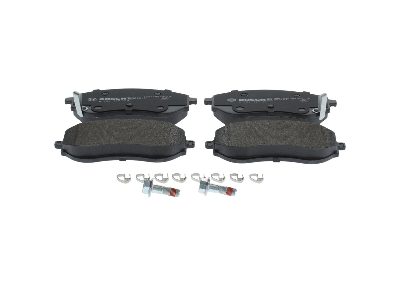 BOSCH 0 986 460 314 Juego de pastillas de freno Nissan Navara D23 2.3 dCi 4x4 160 cv Gasóleo precio